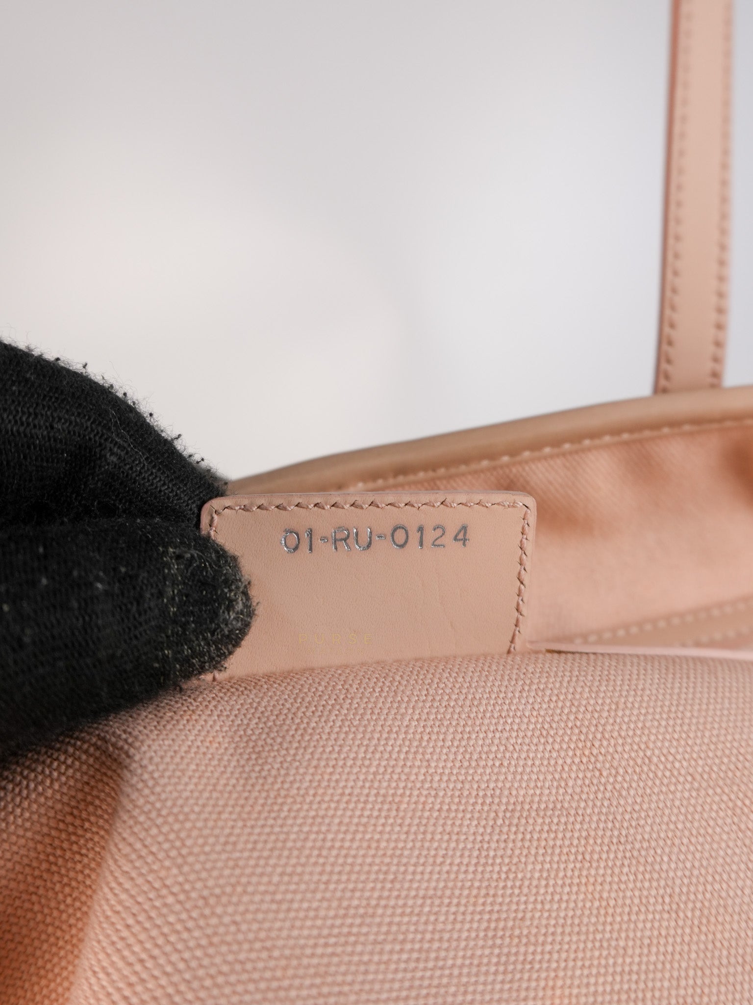 Panarea Tote Bag in Baby Pink | Purse Maison Luxury Bags Shop