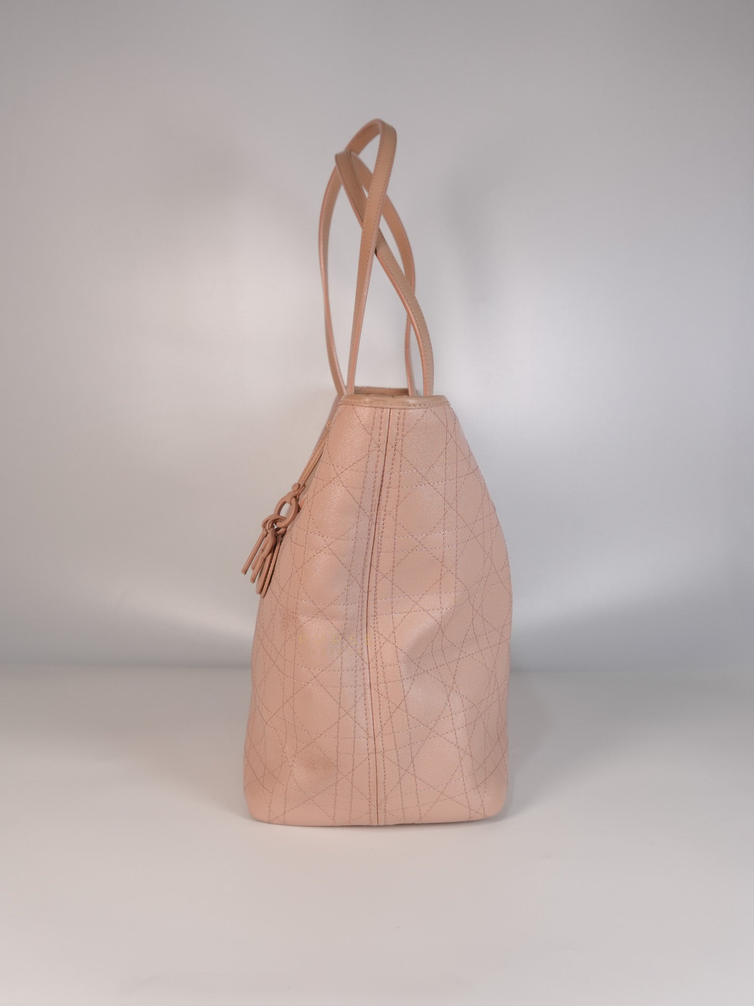 Panarea Tote Bag in Baby Pink | Purse Maison Luxury Bags Shop