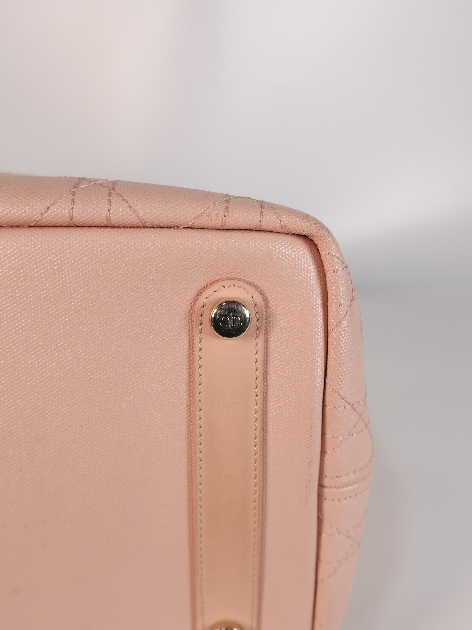 Panarea Tote Bag in Baby Pink | Purse Maison Luxury Bags Shop