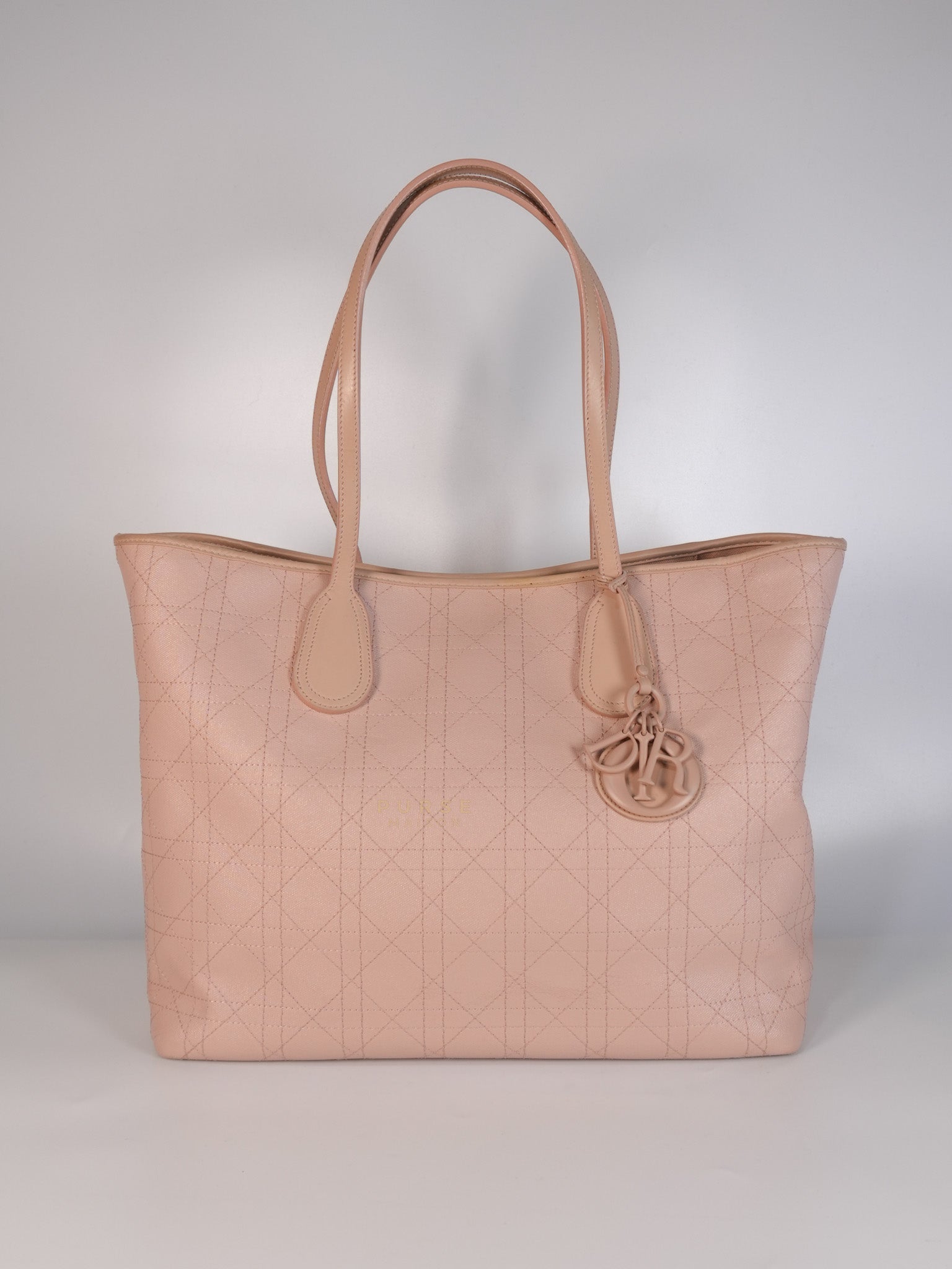 Panarea Tote Bag in Baby Pink | Purse Maison Luxury Bags Shop