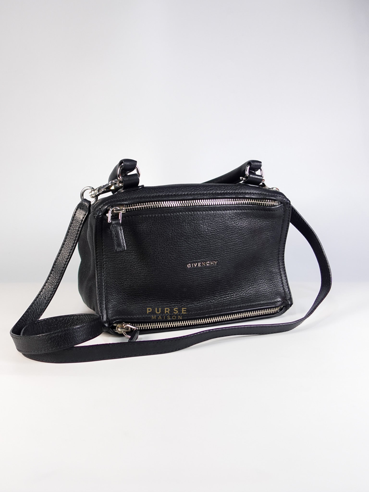 Pandora Bag Medium Grained Calfskin Leather | Purse Maison Luxury Bags Shop