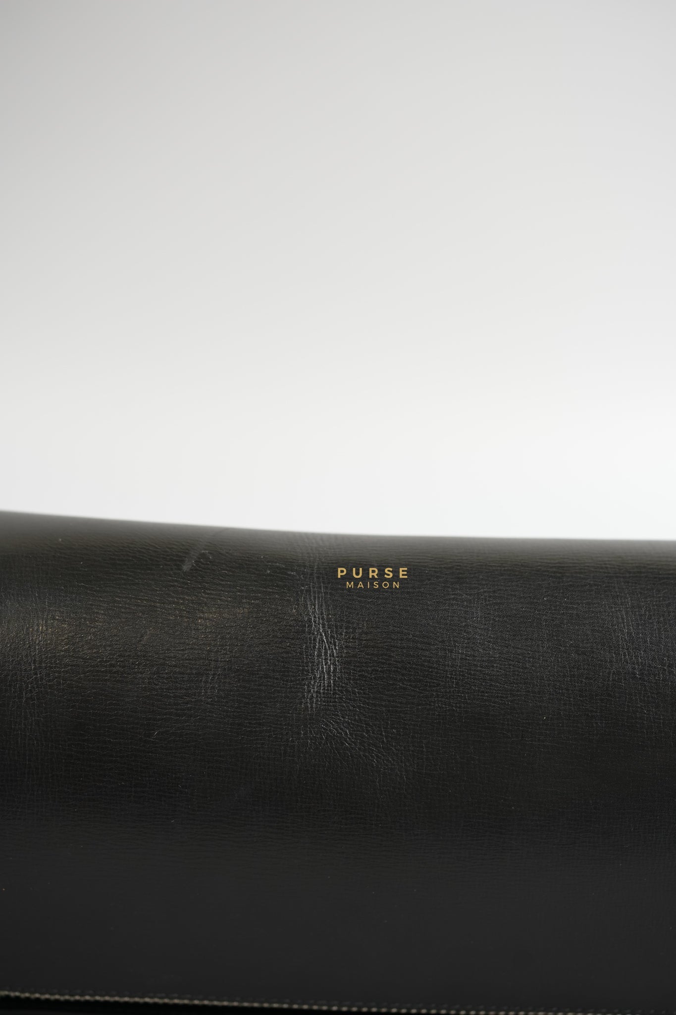 Pandora Box Medium in Black Calfskin Leather | Purse Maison Luxury Bags Shop