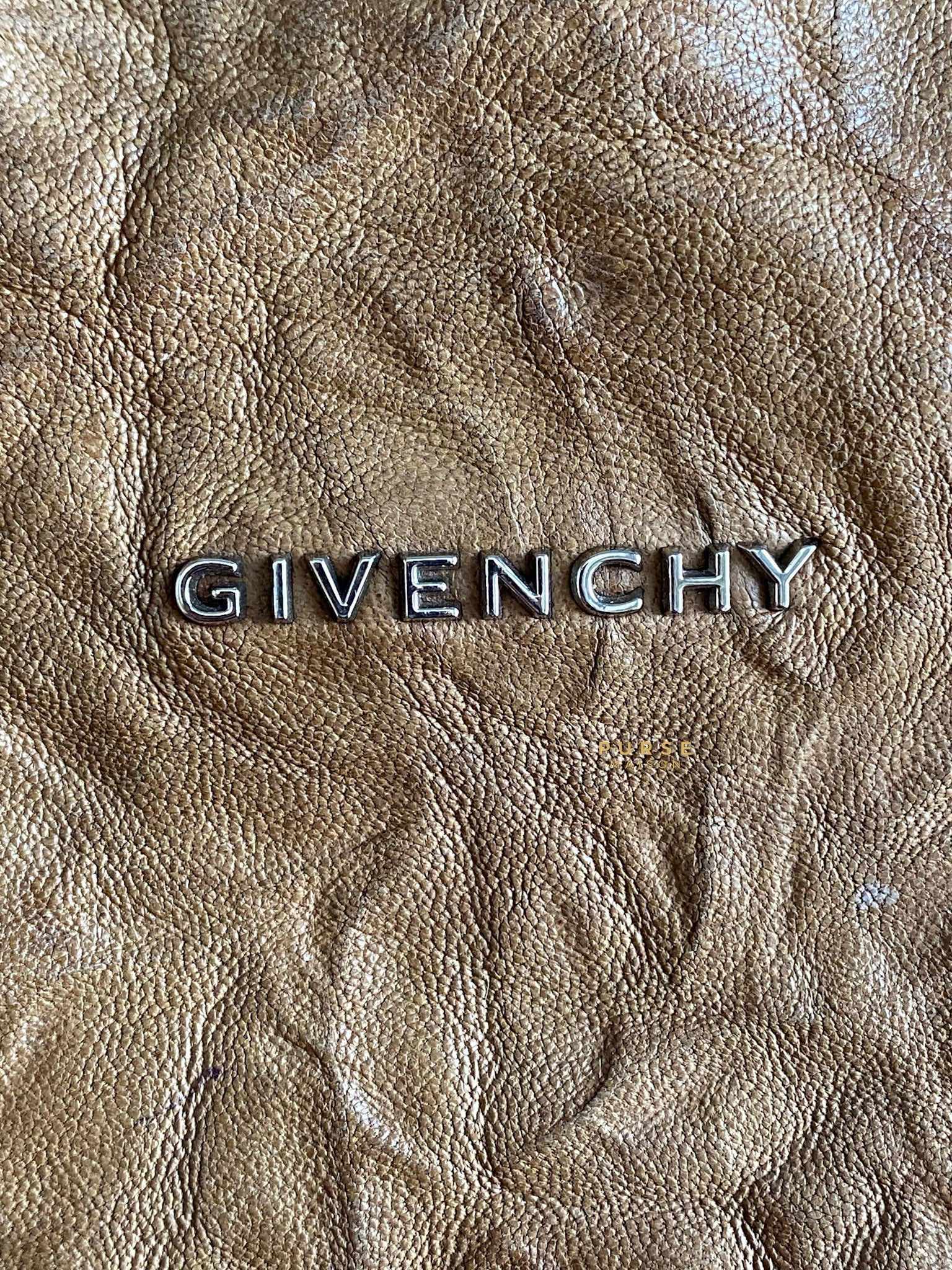 Givenchy Large Pandora Brown Bag in Sheep Leather
