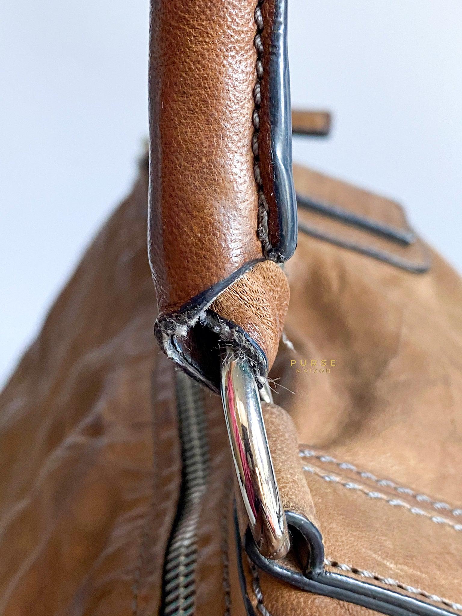 Givenchy Large Pandora Brown Bag in Sheep Leather