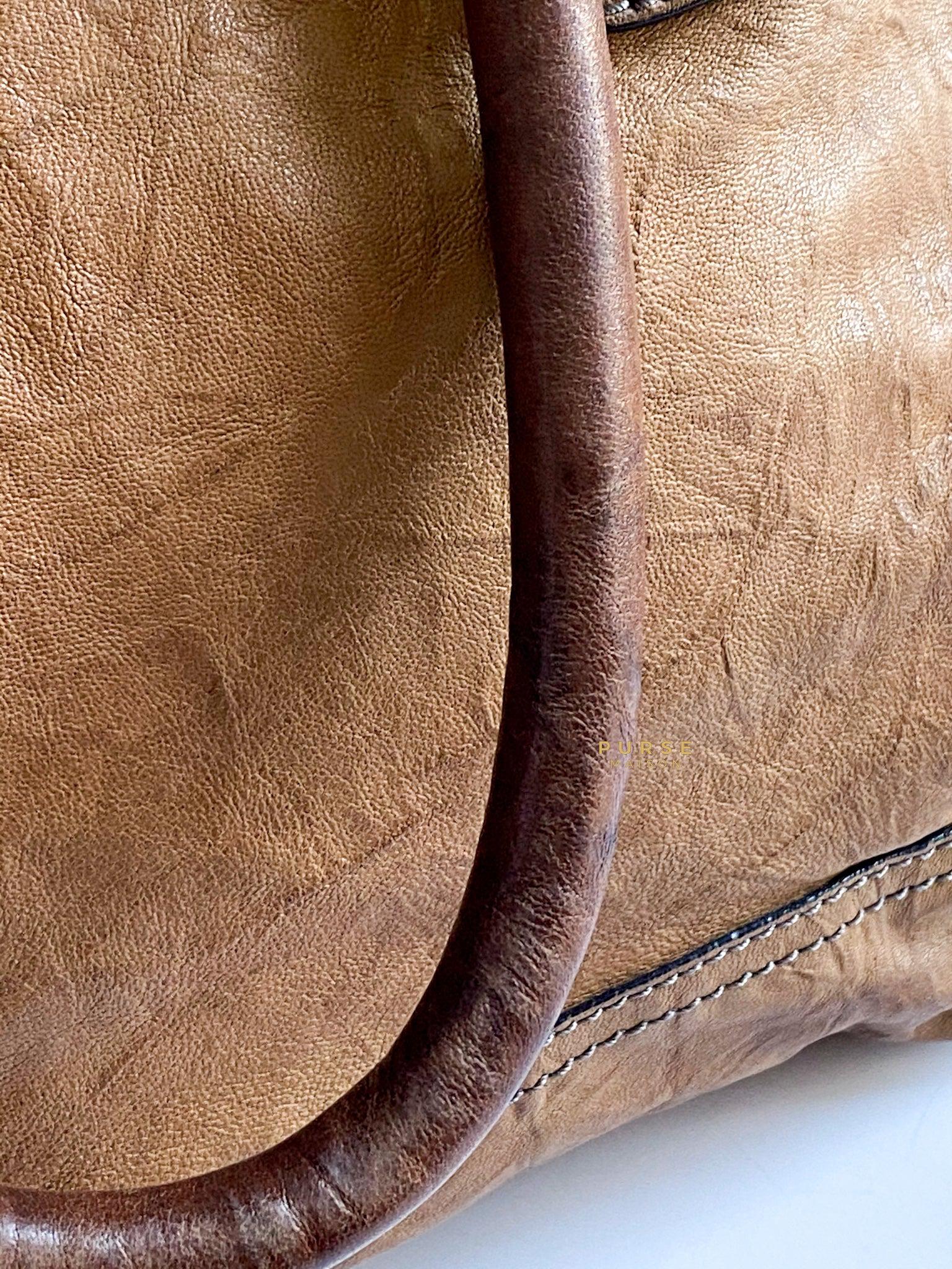 Givenchy Large Pandora Brown Bag in Sheep Leather