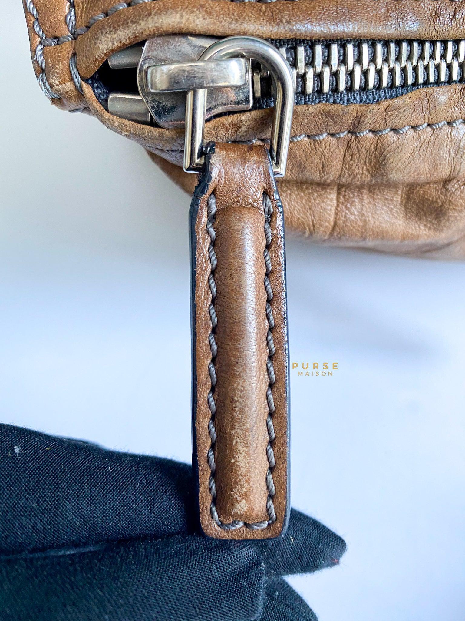 Givenchy Large Pandora Brown Bag in Sheep Leather