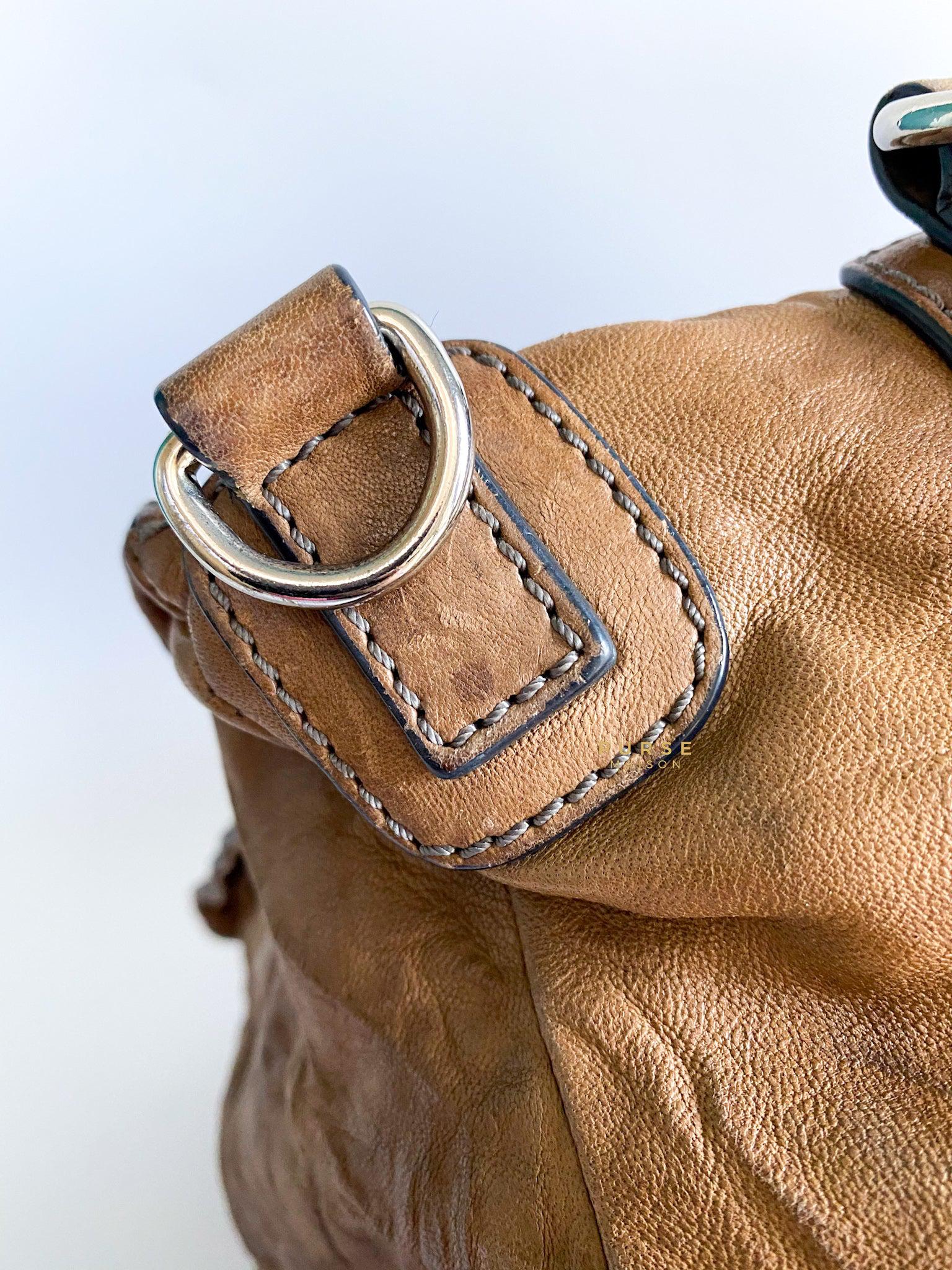 Givenchy Large Pandora Brown Bag in Sheep Leather