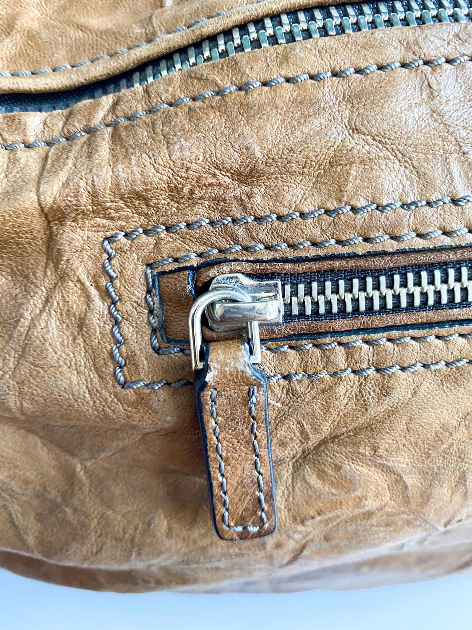 Givenchy Large Pandora Brown Bag in Sheep Leather