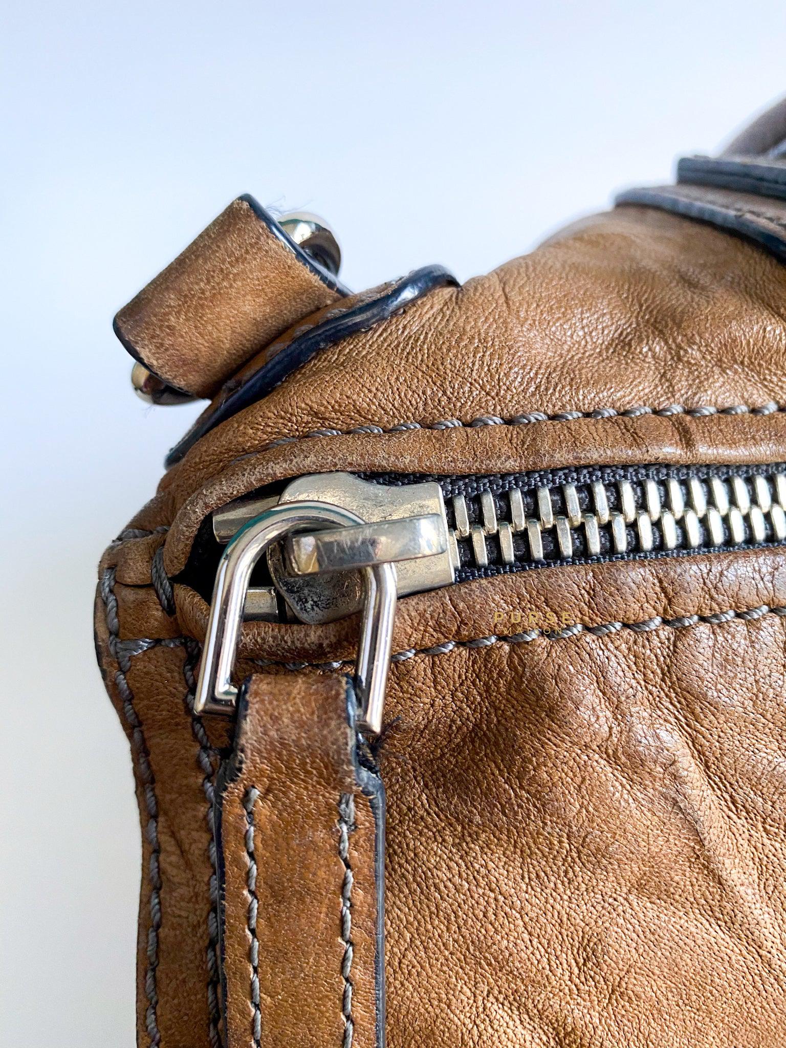 Givenchy Large Pandora Brown Bag in Sheep Leather