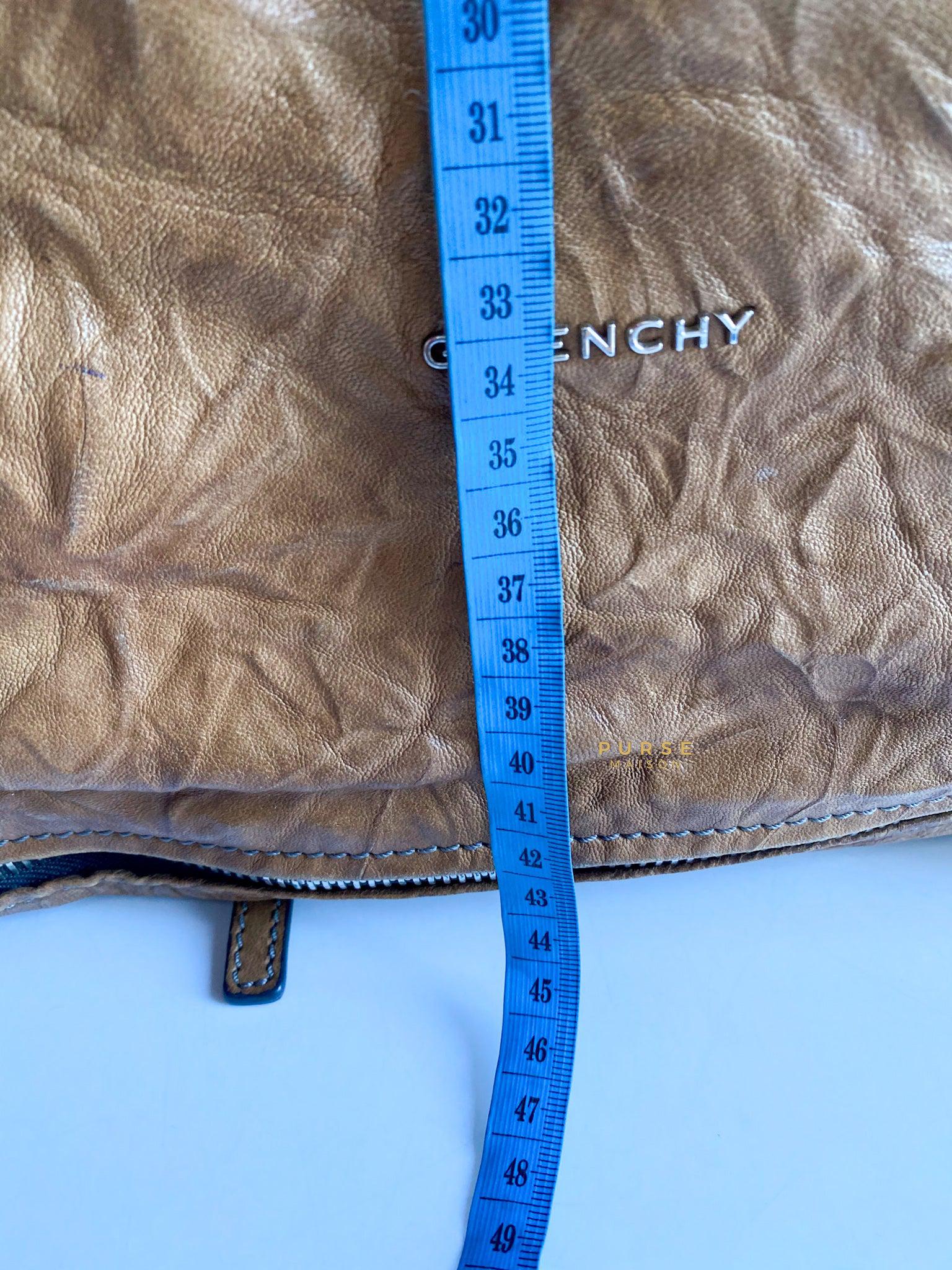 Givenchy Large Pandora Brown Bag in Sheep Leather