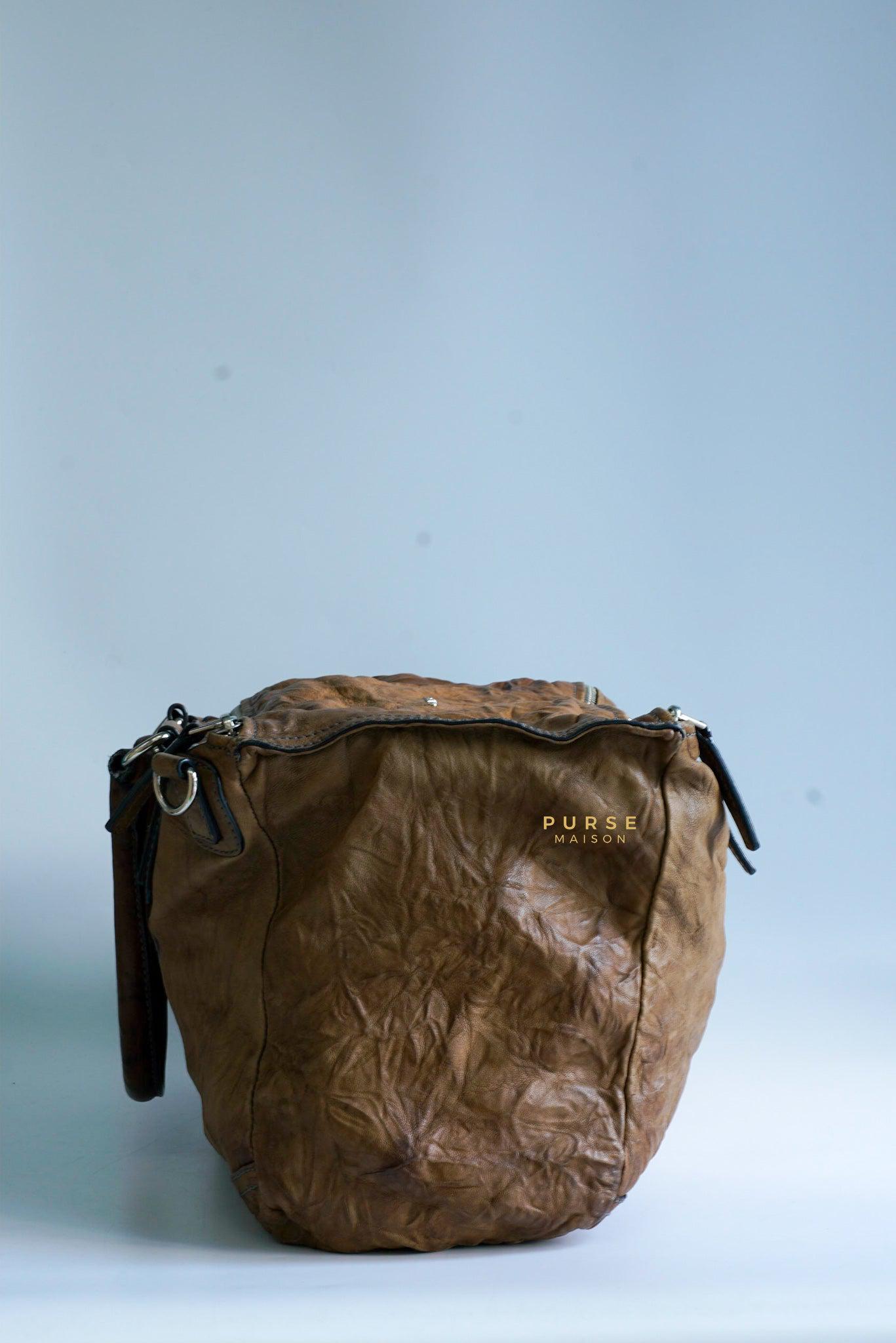 Givenchy Large Pandora Brown Bag in Sheep Leather