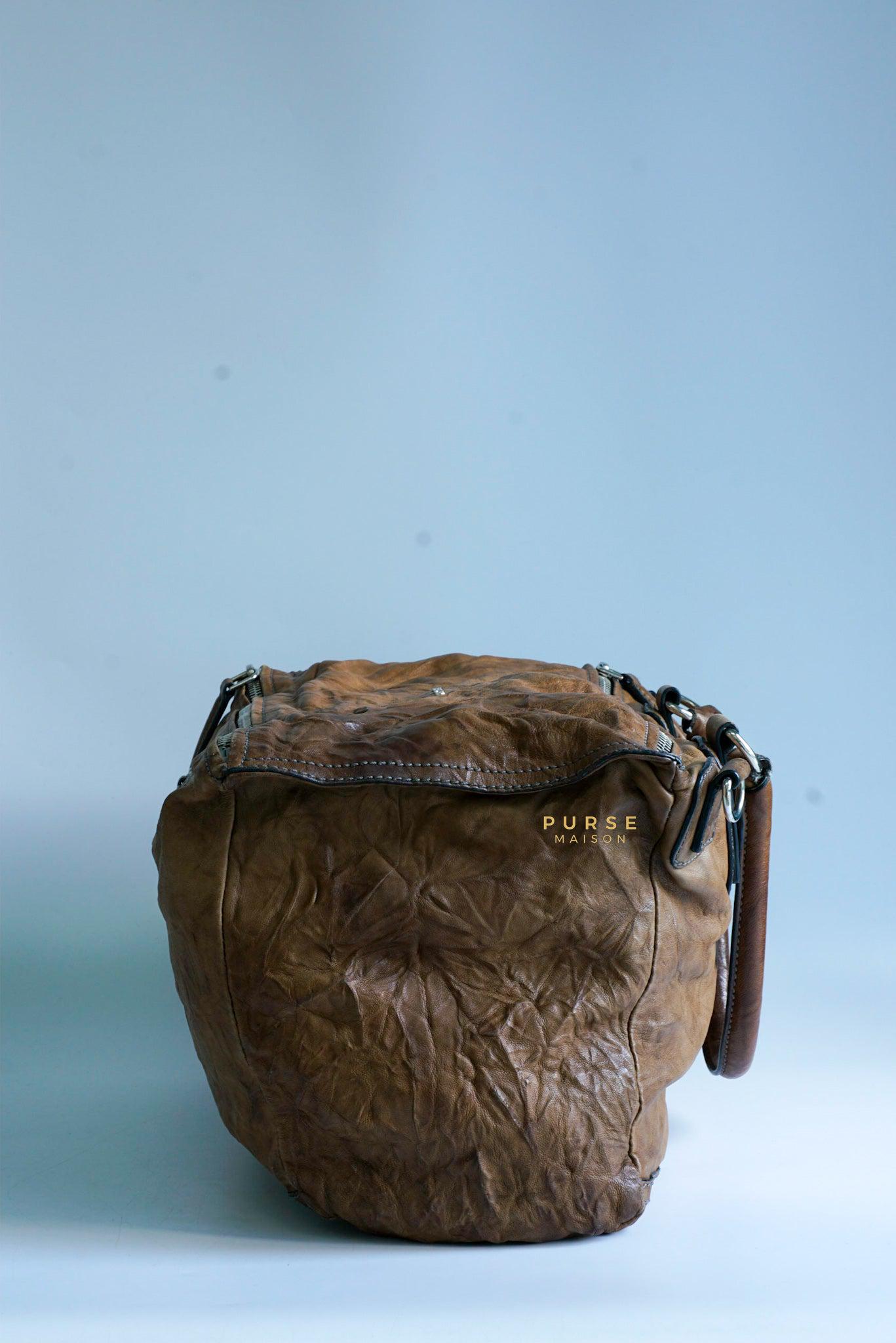 Givenchy Large Pandora Brown Bag in Sheep Leather