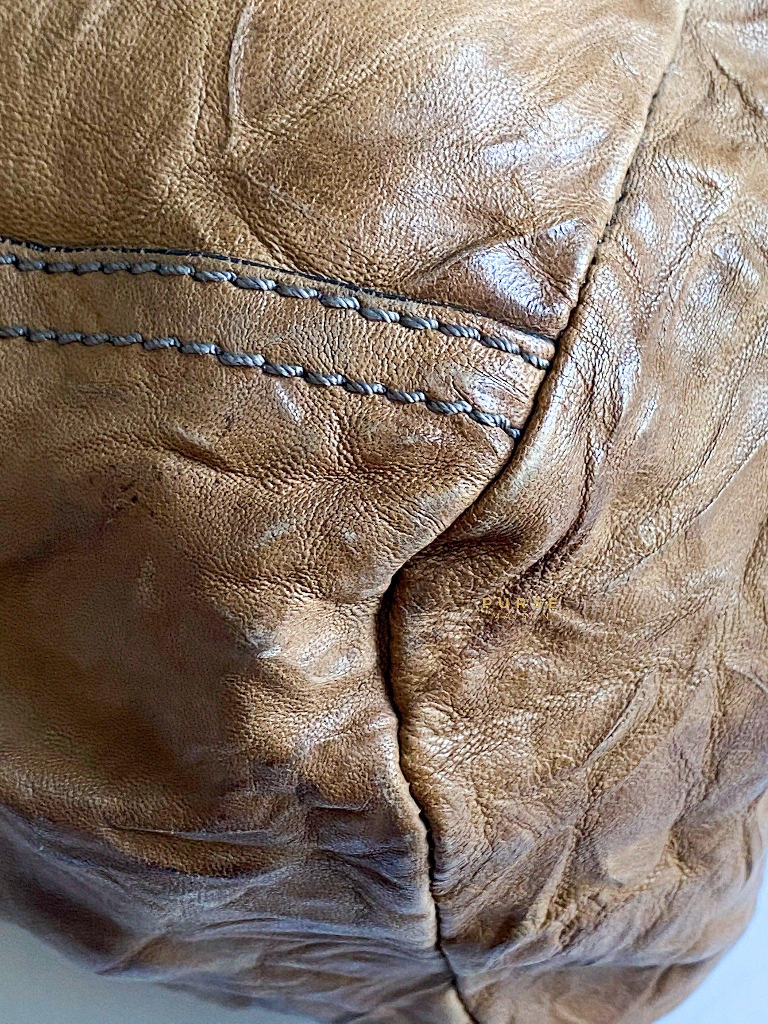 Givenchy Large Pandora Brown Bag in Sheep Leather