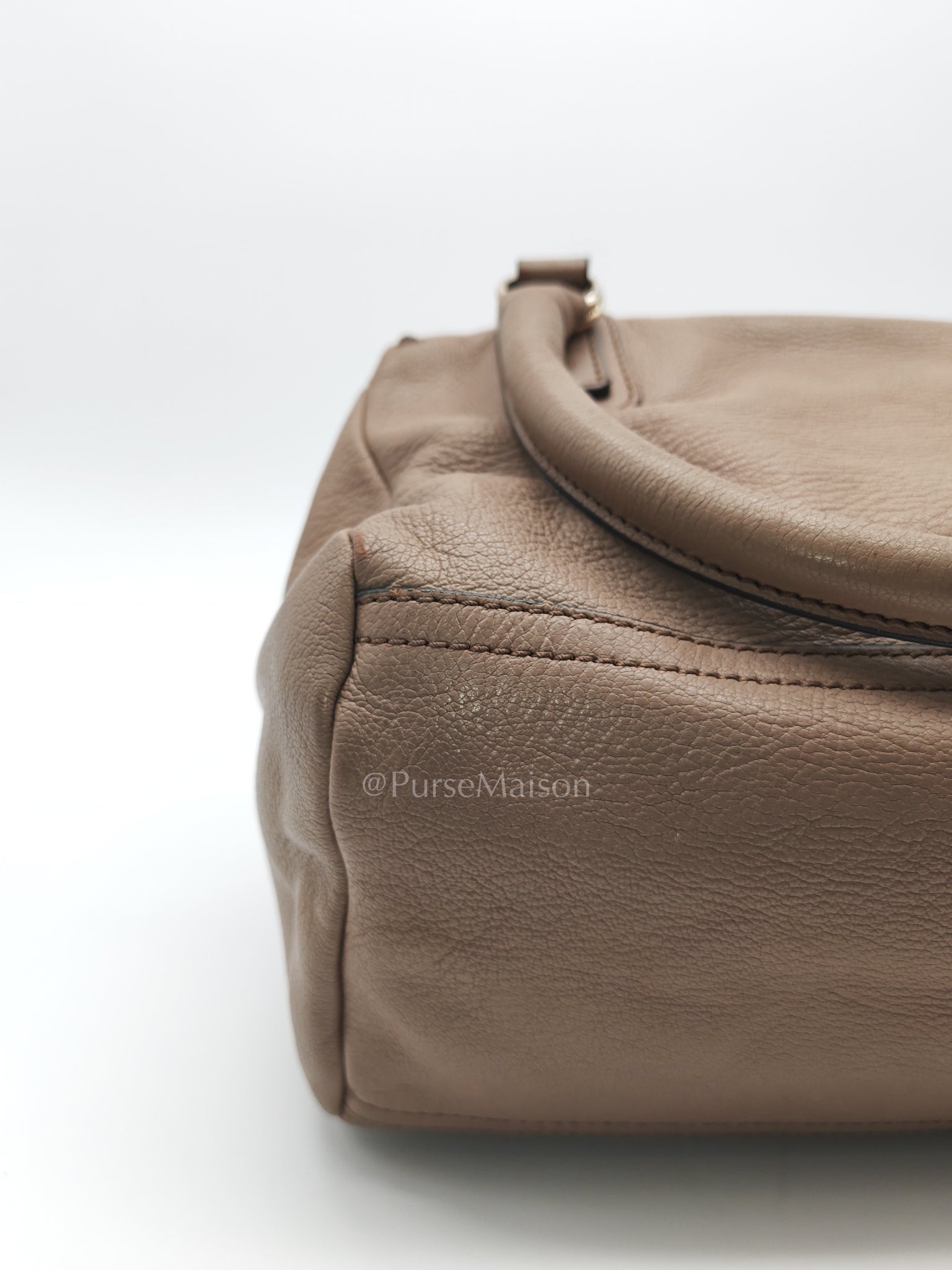 Pandora Small in Grained Goatskin Leather Crossbody Bag | Purse Maison Luxury Bags Shop