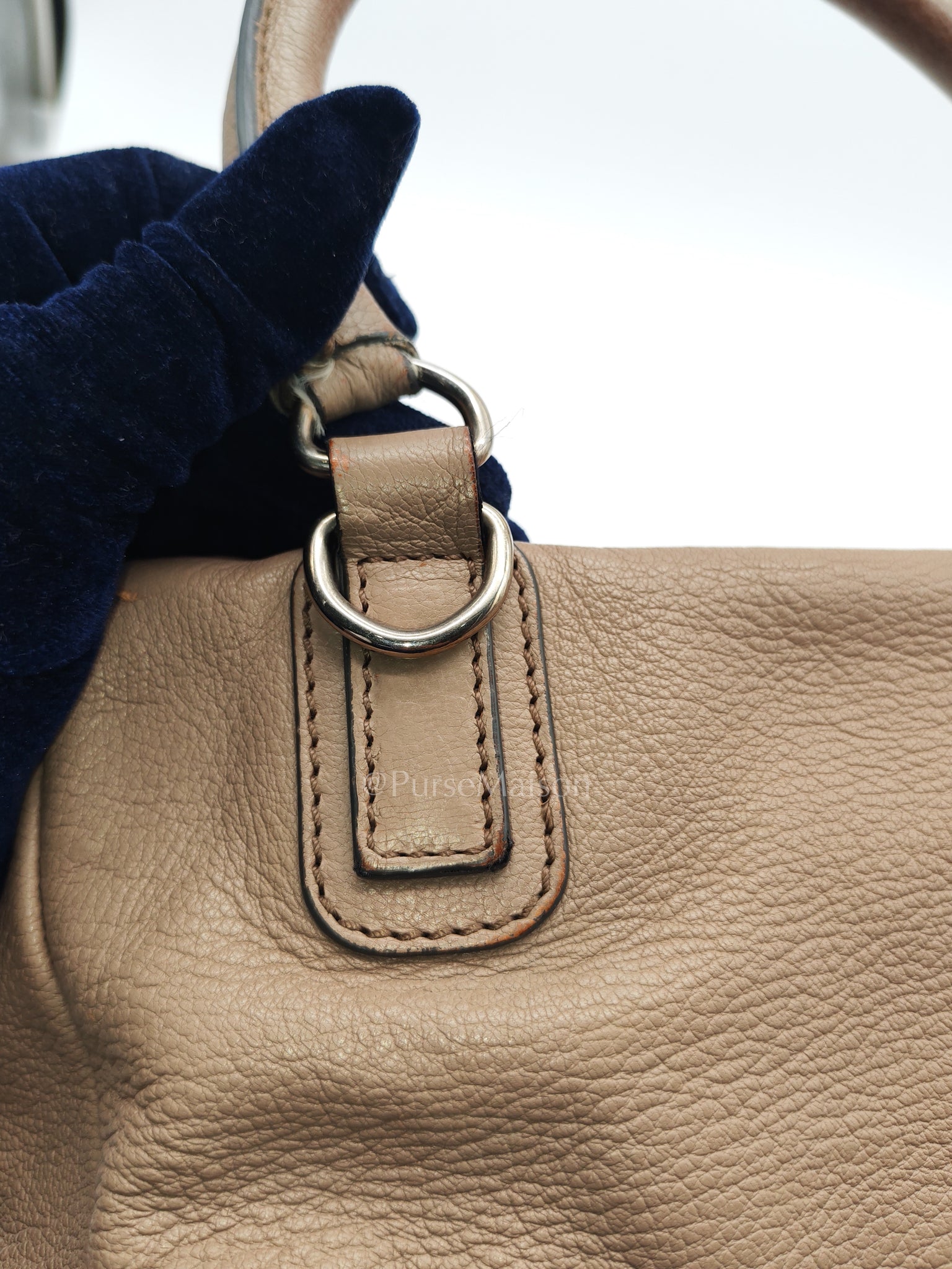 Pandora Small in Grained Goatskin Leather Crossbody Bag | Purse Maison Luxury Bags Shop