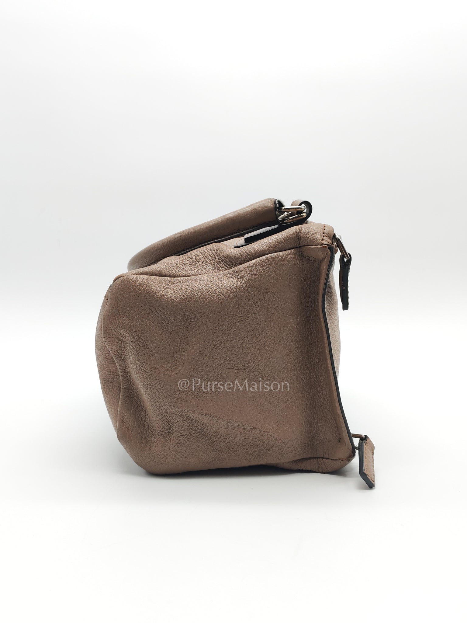 Pandora Small in Grained Goatskin Leather Crossbody Bag | Purse Maison Luxury Bags Shop