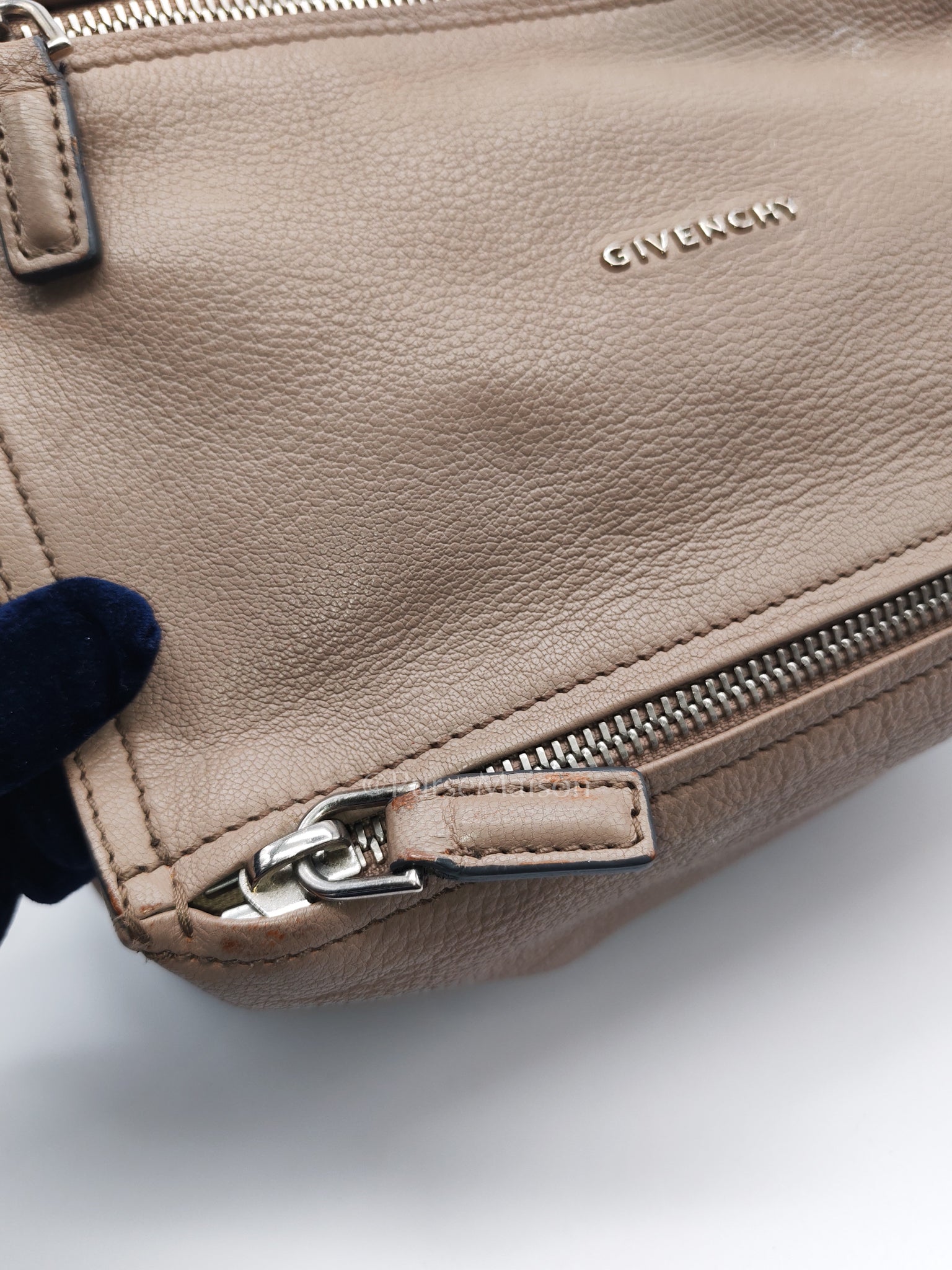 Pandora Small in Grained Goatskin Leather Crossbody Bag | Purse Maison Luxury Bags Shop