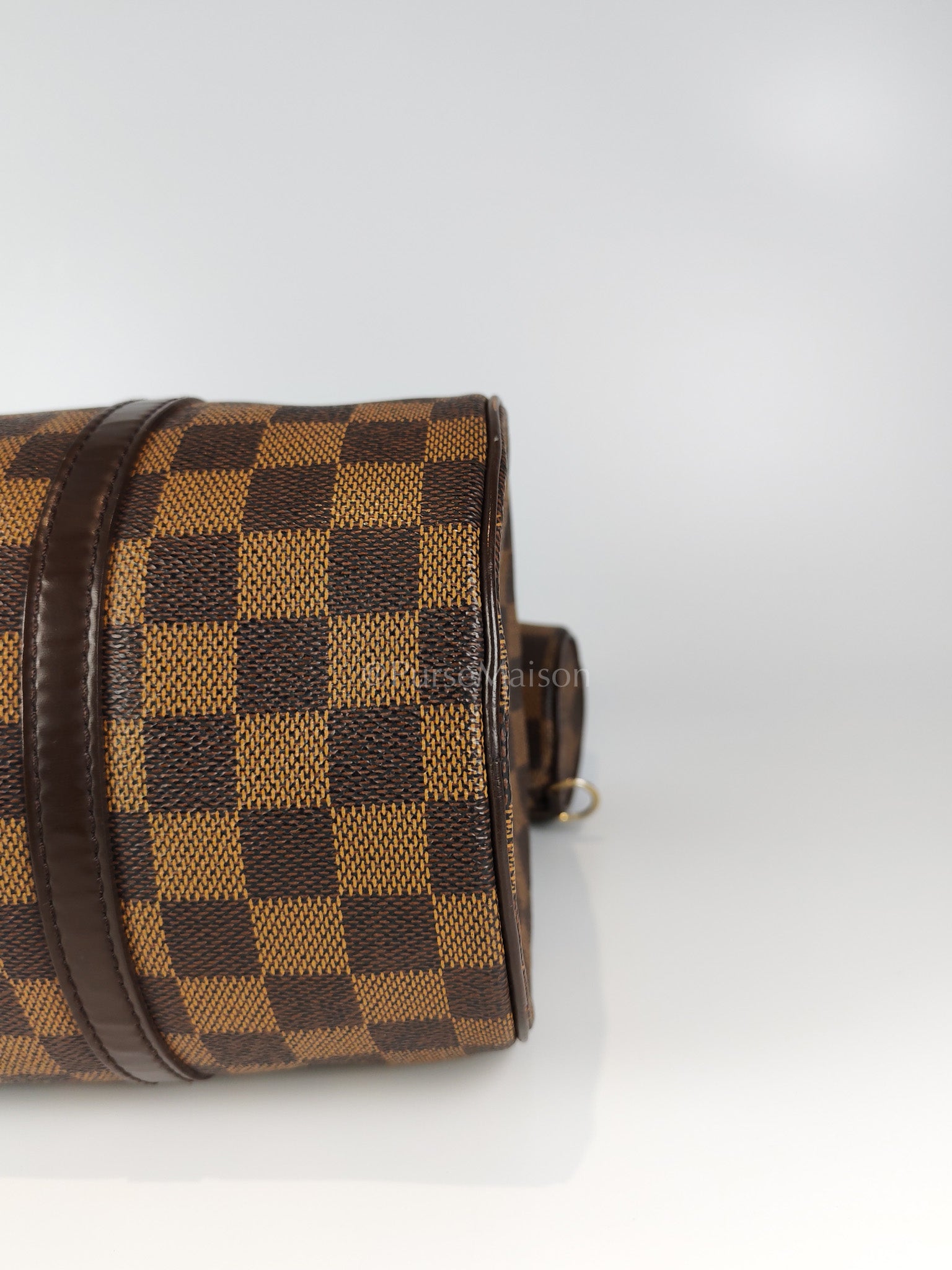 Papillon 30 In Damier Ebene Canvas Shoulder Bag | Purse Maison Luxury Bags Shop