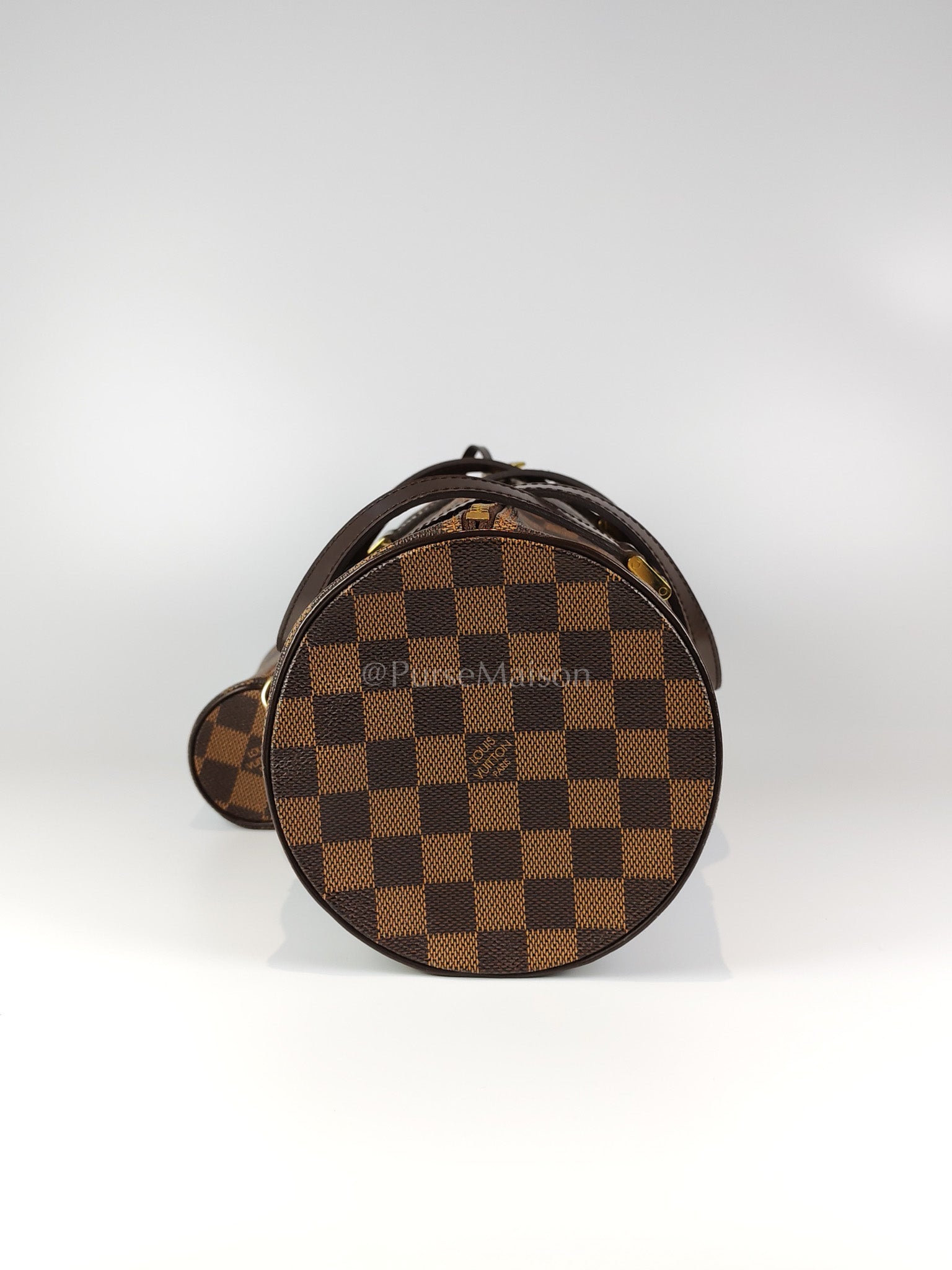 Papillon 30 In Damier Ebene Canvas Shoulder Bag | Purse Maison Luxury Bags Shop