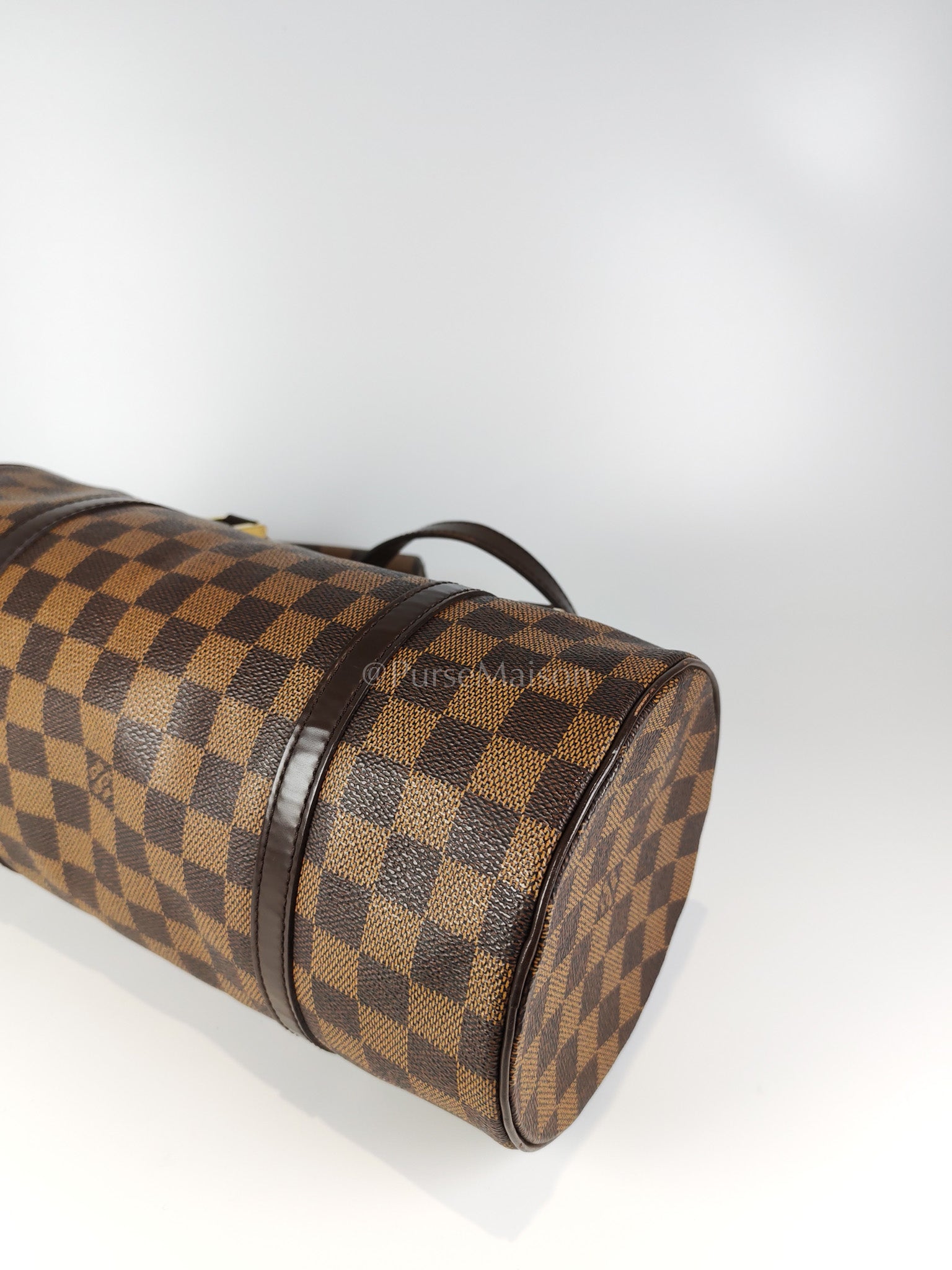 Papillon 30 In Damier Ebene Canvas Shoulder Bag | Purse Maison Luxury Bags Shop