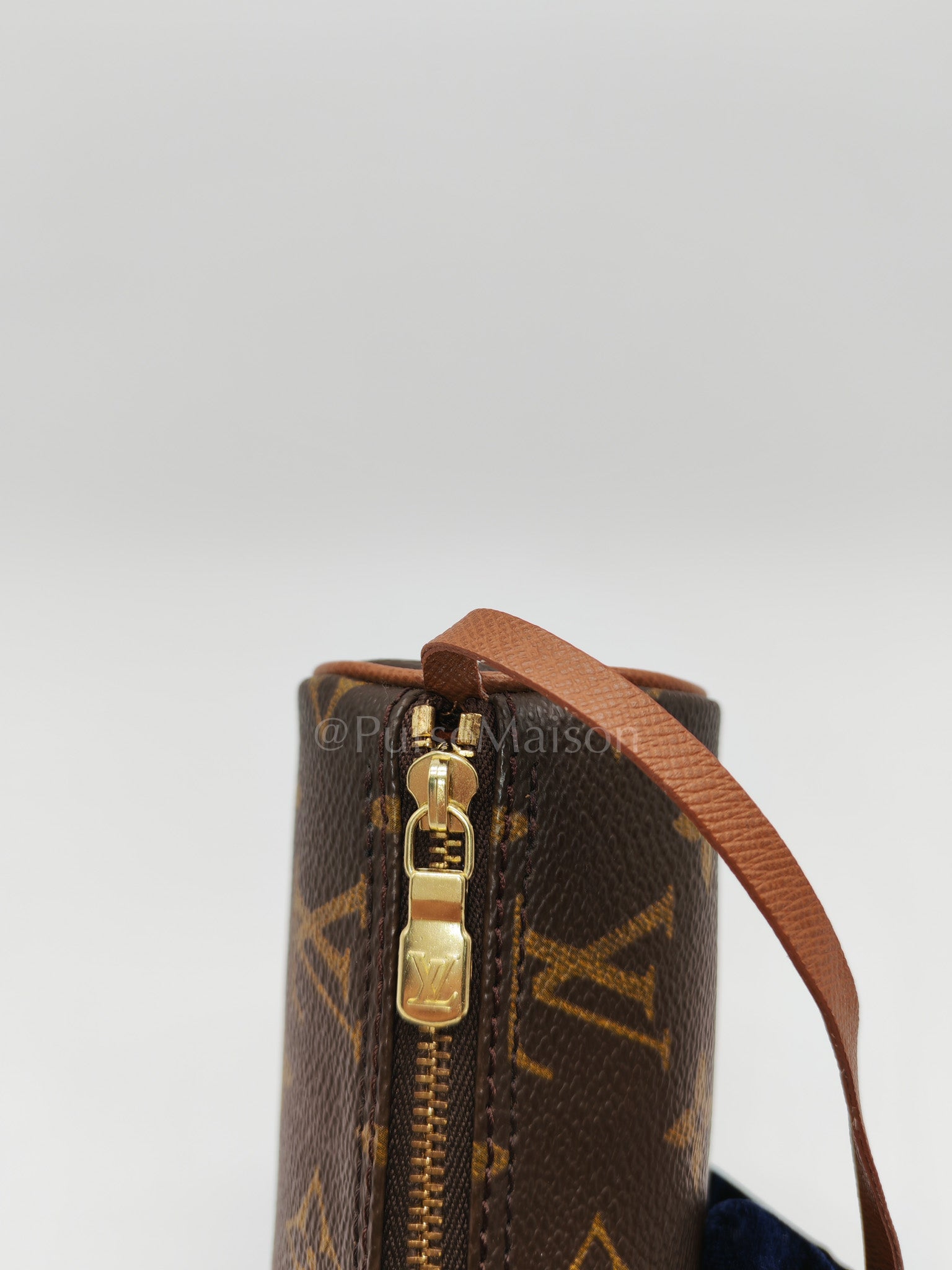 Papillon Mini Pochette in Monogram Canvas & Gold Hardware | Purse Maison Luxury Bags Shop
