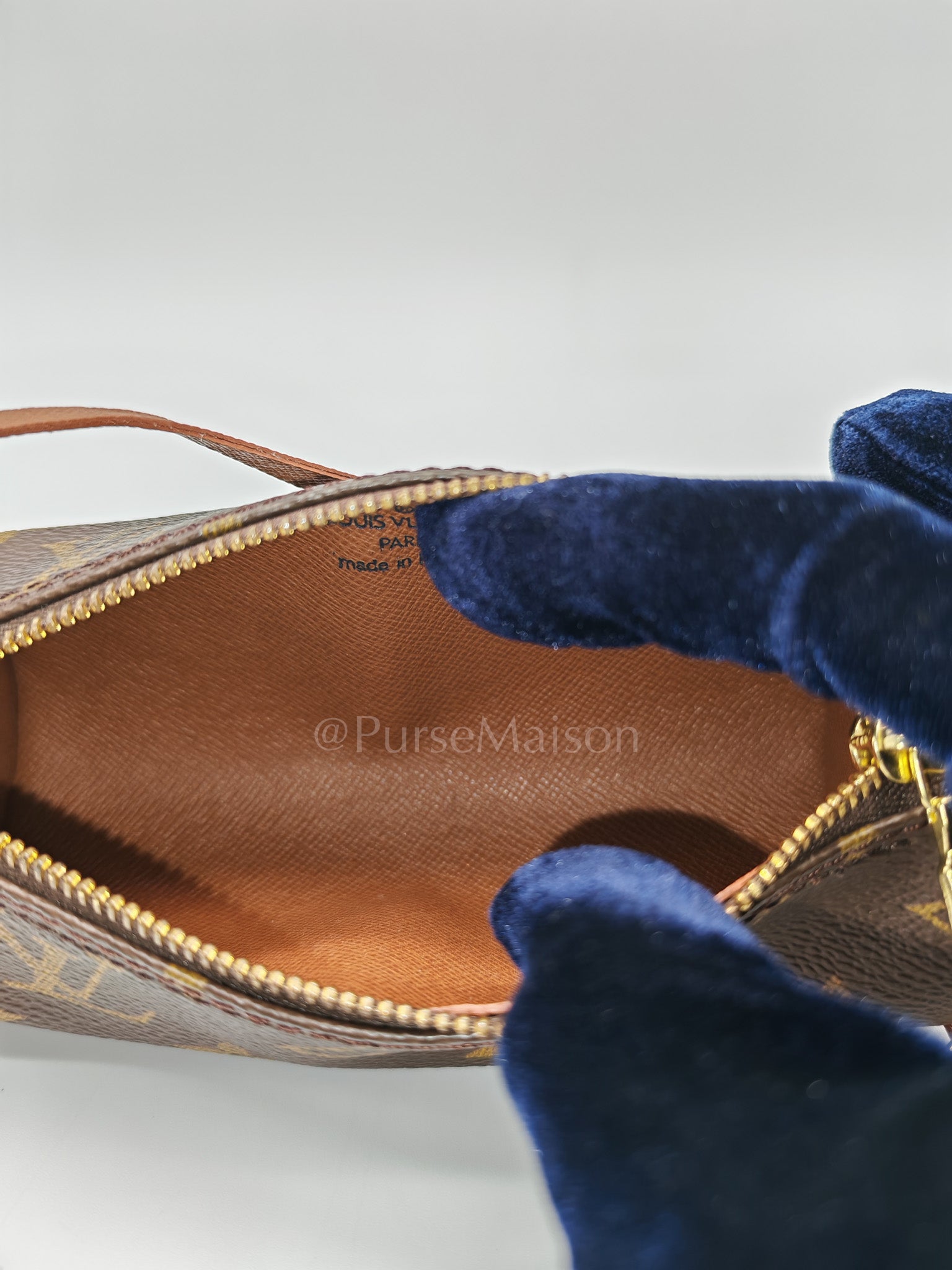 Papillon Mini Pochette in Monogram Canvas & Gold Hardware | Purse Maison Luxury Bags Shop