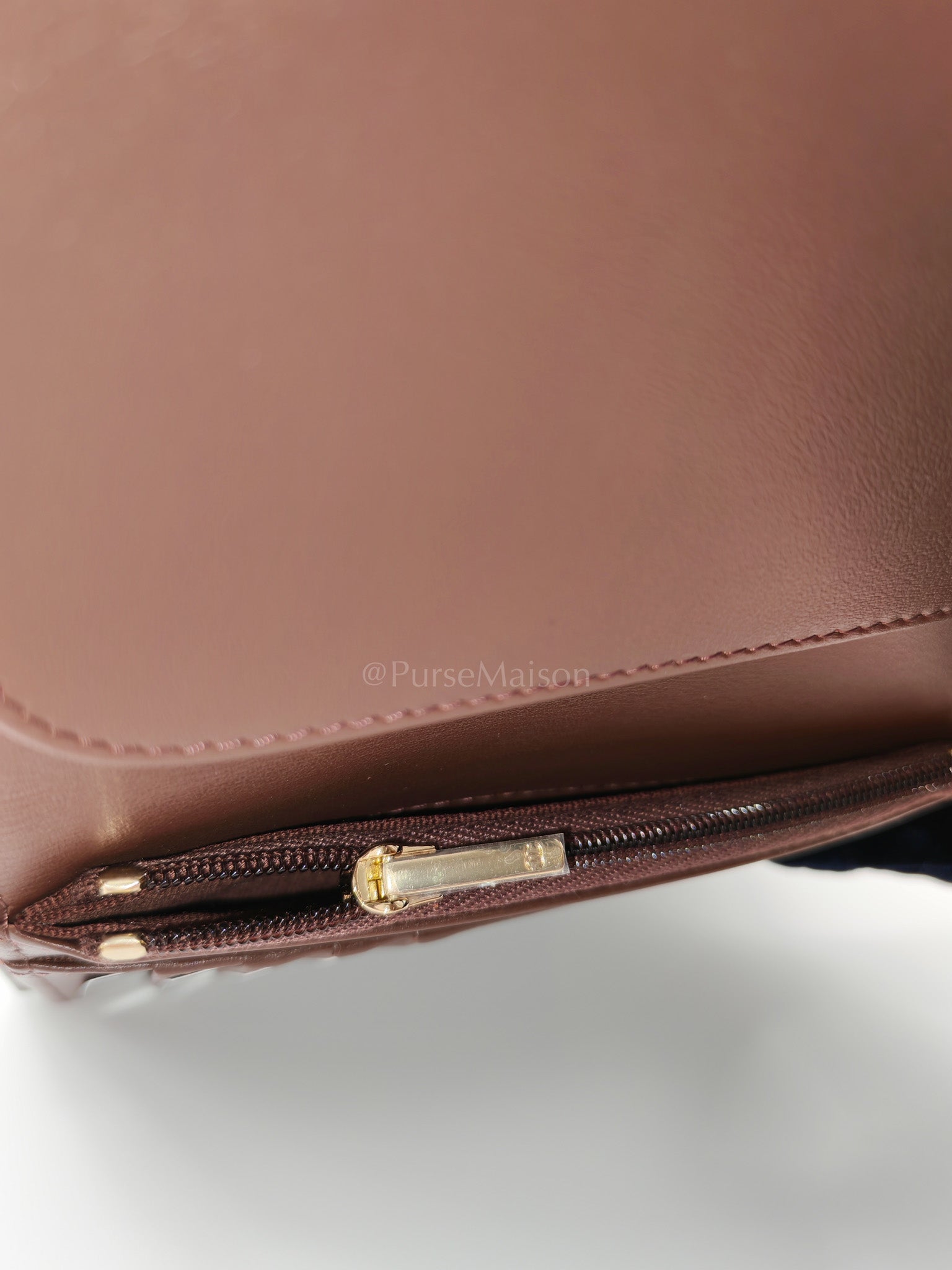 Passport Holder in Black Caviar Leather and Light Gold Hardware (Microchip) HA****EK | Purse Maison Luxury Bags Shop