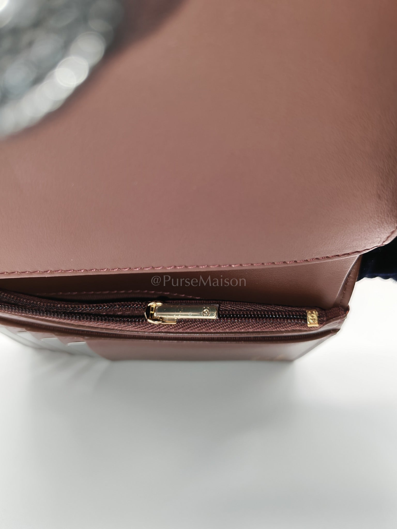 Passport Holder in Black Caviar Leather and Light Gold Hardware (Microchip) PT****7C | Purse Maison Luxury Bags Shop