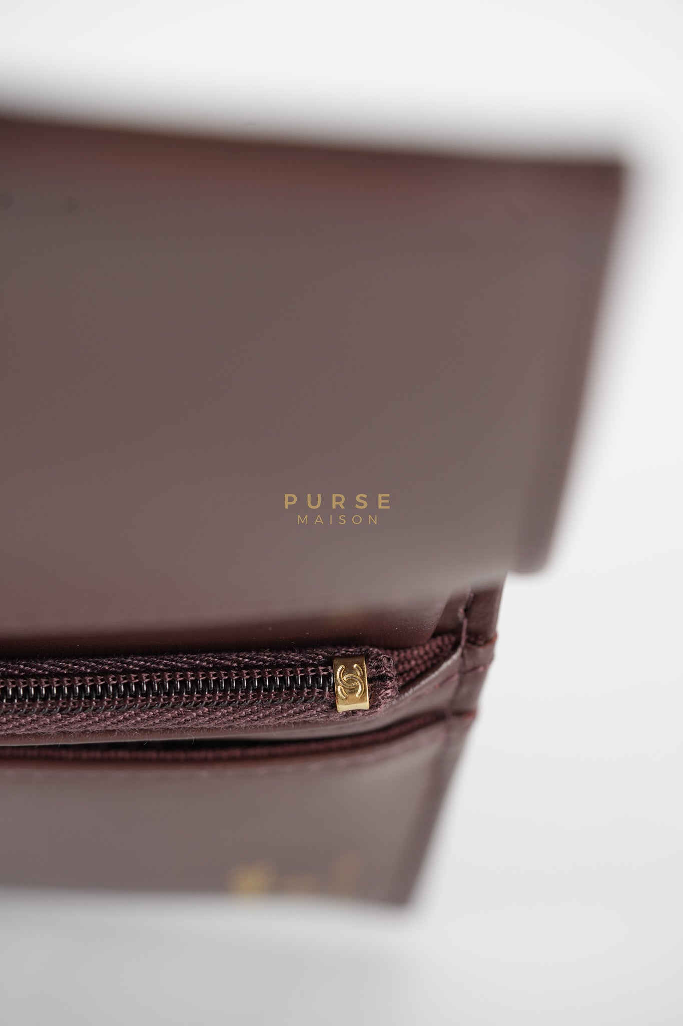 Passport Holder Black in Caviar Leather and Gold Hardware (Microchip)