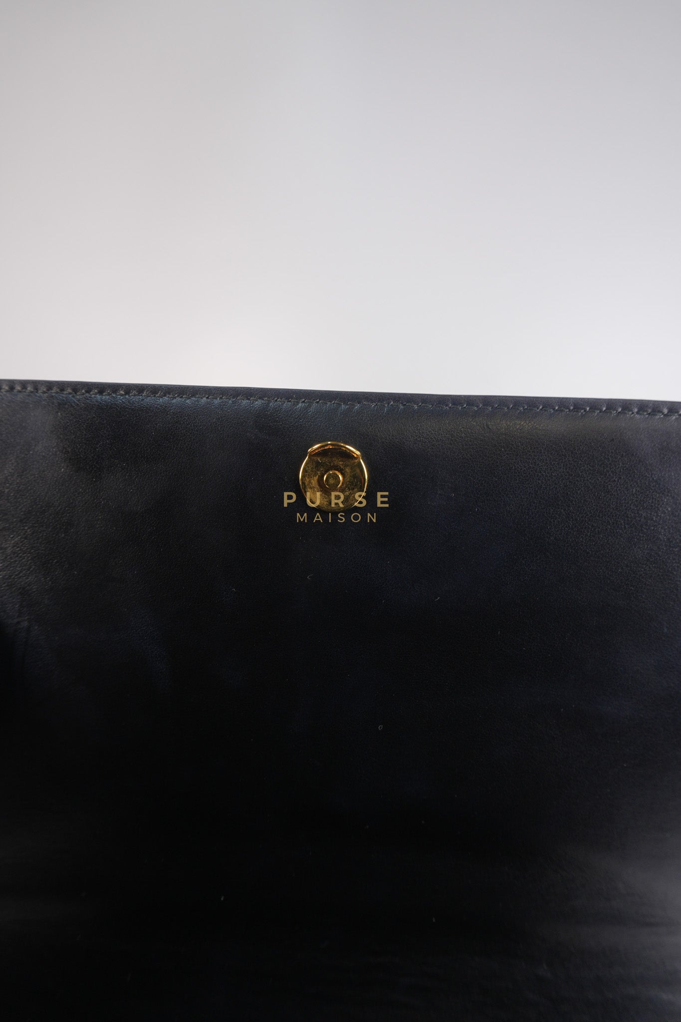 Pattina Black Saffiano Leather Chain Shoulder Bag | Purse Maison Luxury Bags Shop