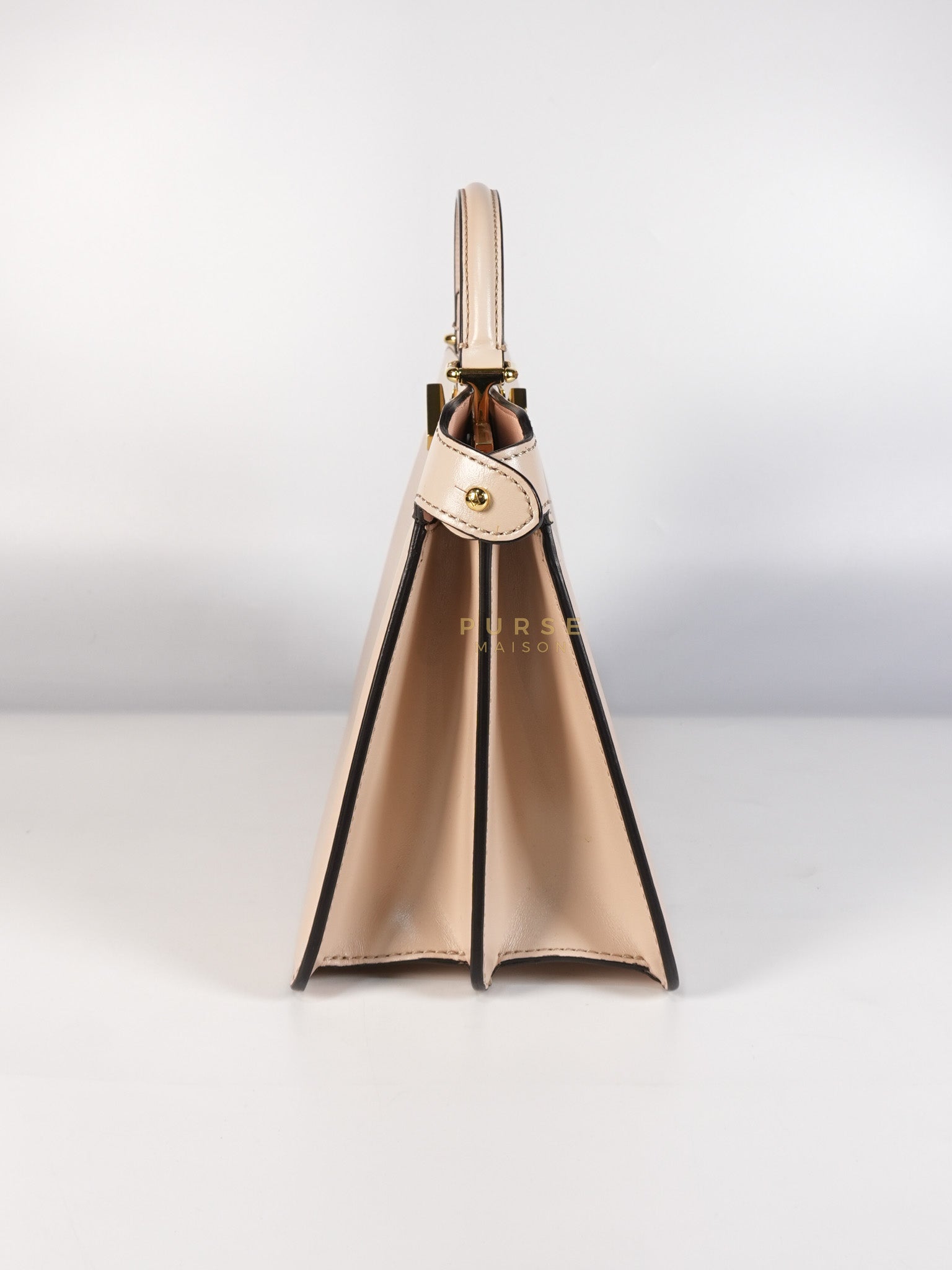 Peekaboo I See U East West Nappa Pink Leather | Purse Maison Luxury Bags Shop