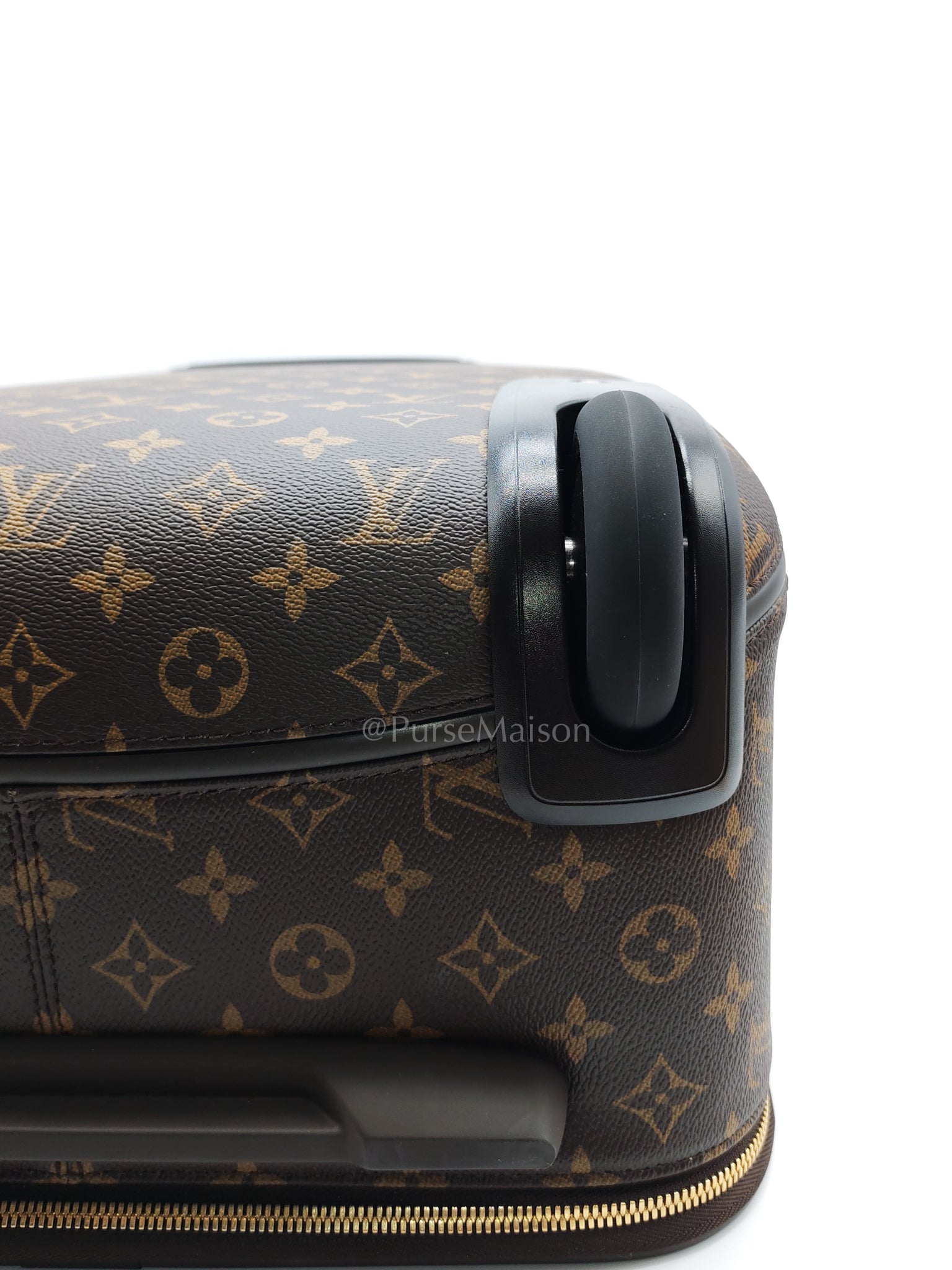 Pegase 55 in Monogram Canvas Rolling Suitcase/ Luggage with VJC Heat Stamp | Purse Maison Luxury Bags Shop