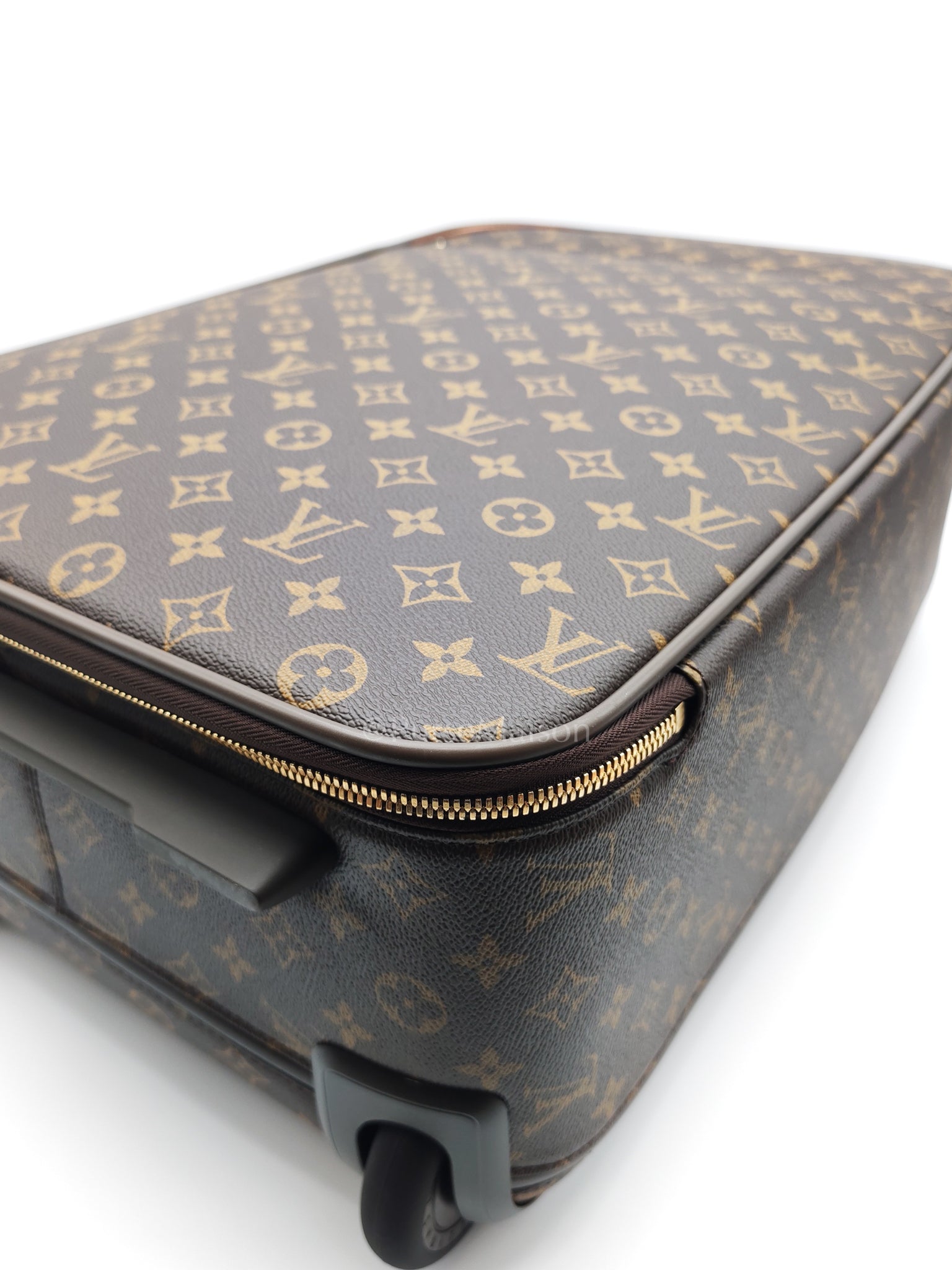 Pegase 55 in Monogram Canvas Rolling Suitcase/ Luggage with VJC Heat Stamp | Purse Maison Luxury Bags Shop