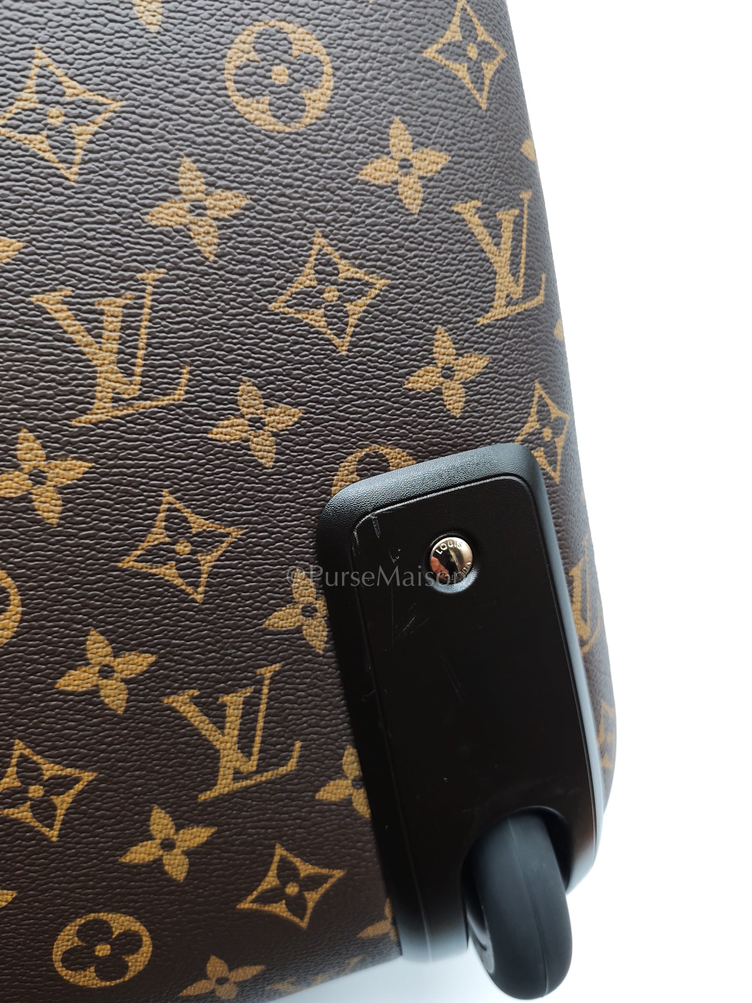 Pegase 55 in Monogram Canvas Rolling Suitcase/ Luggage with VJC Heat Stamp | Purse Maison Luxury Bags Shop