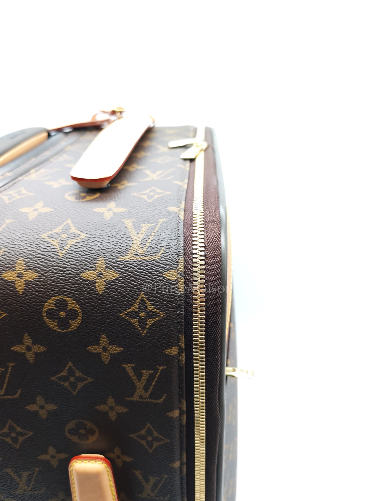 Pegase 55 in Monogram Canvas Rolling Suitcase/ Luggage with VJC Heat Stamp | Purse Maison Luxury Bags Shop