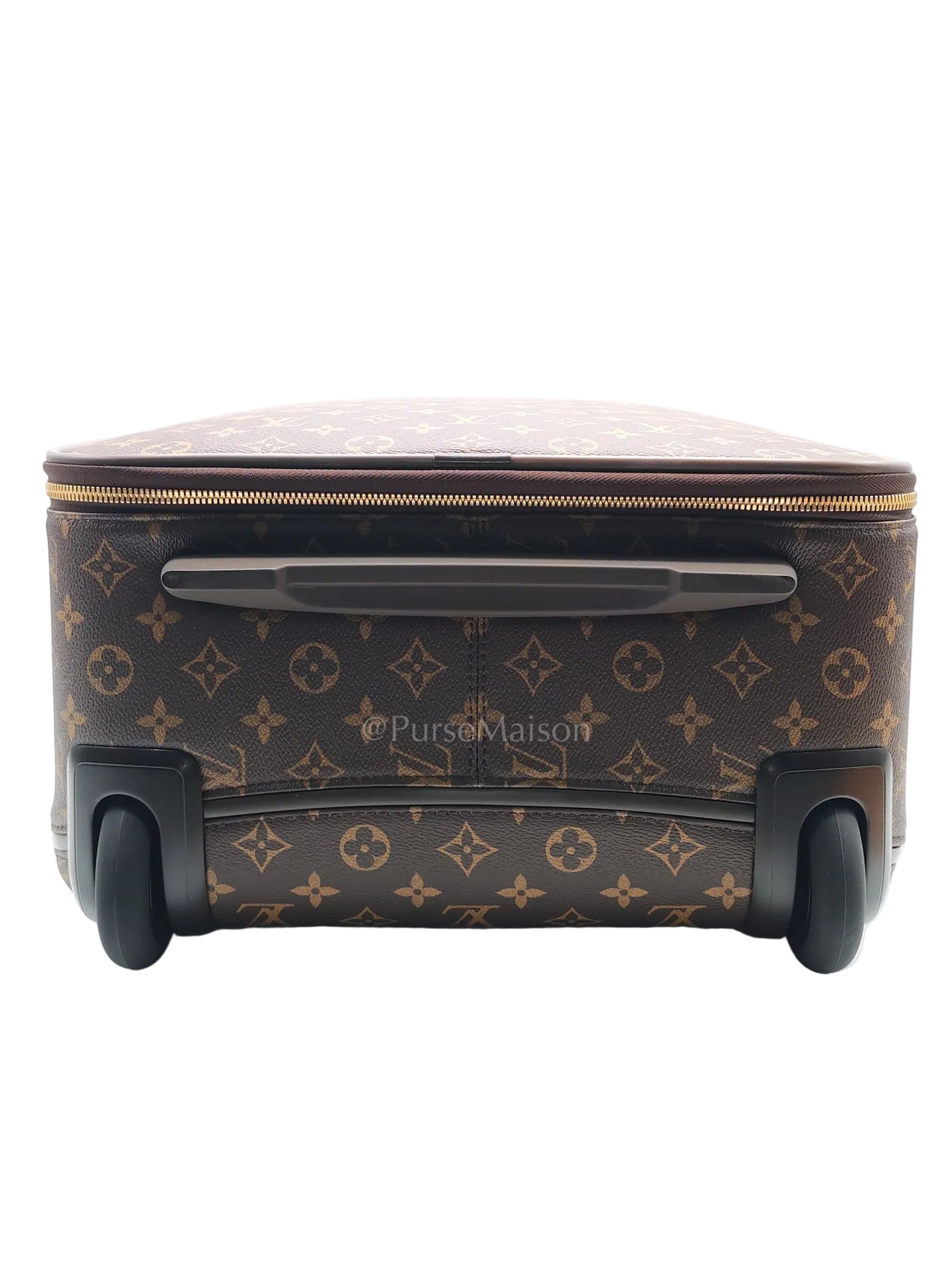Pegase 55 in Monogram Canvas Rolling Suitcase/ Luggage with VJC Heat Stamp | Purse Maison Luxury Bags Shop