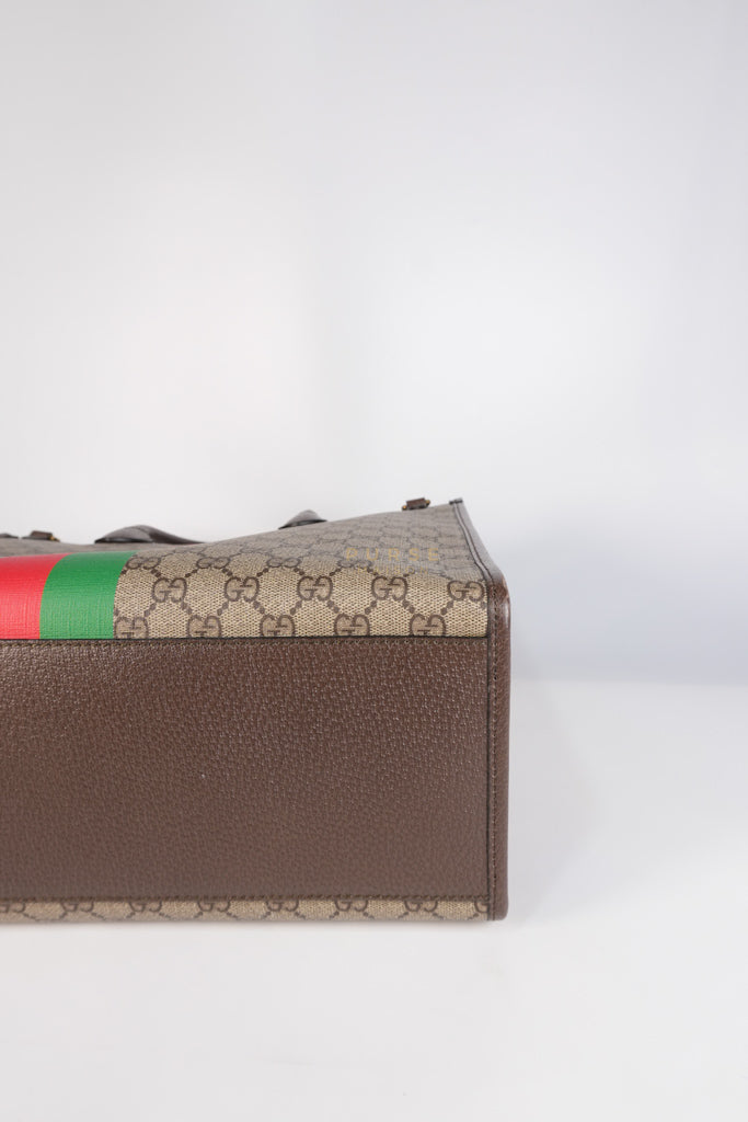 Pelle Grigio Supreme Monogram Canvas Tote Bag | Purse Maison Luxury Bags Shop