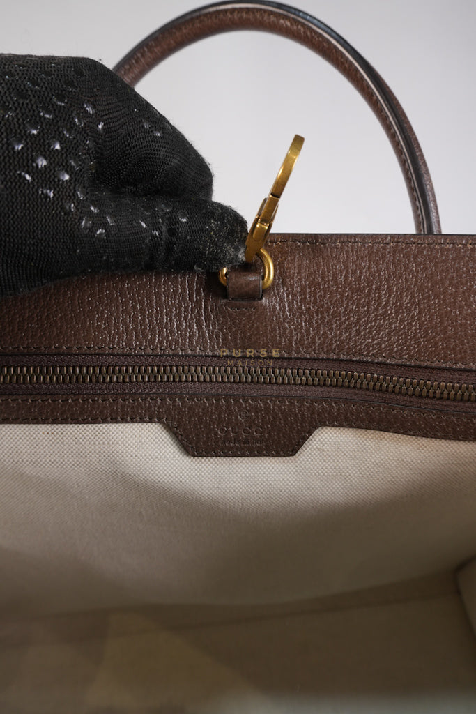 Pelle Grigio Supreme Monogram Canvas Tote Bag | Purse Maison Luxury Bags Shop