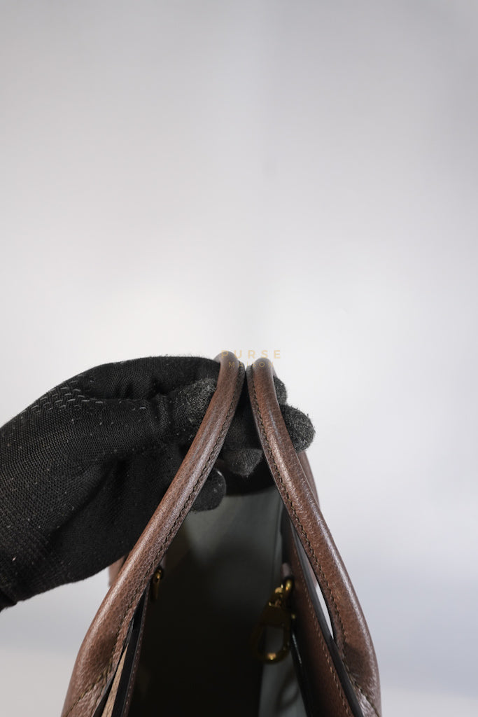 Pelle Grigio Supreme Monogram Canvas Tote Bag | Purse Maison Luxury Bags Shop