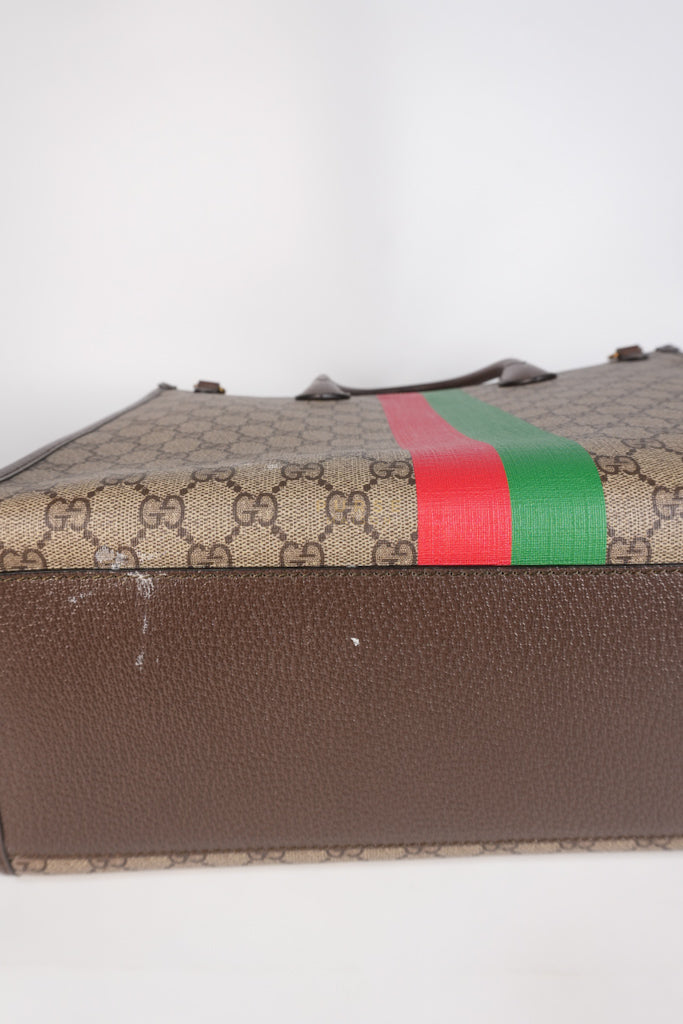 Pelle Grigio Supreme Monogram Canvas Tote Bag | Purse Maison Luxury Bags Shop