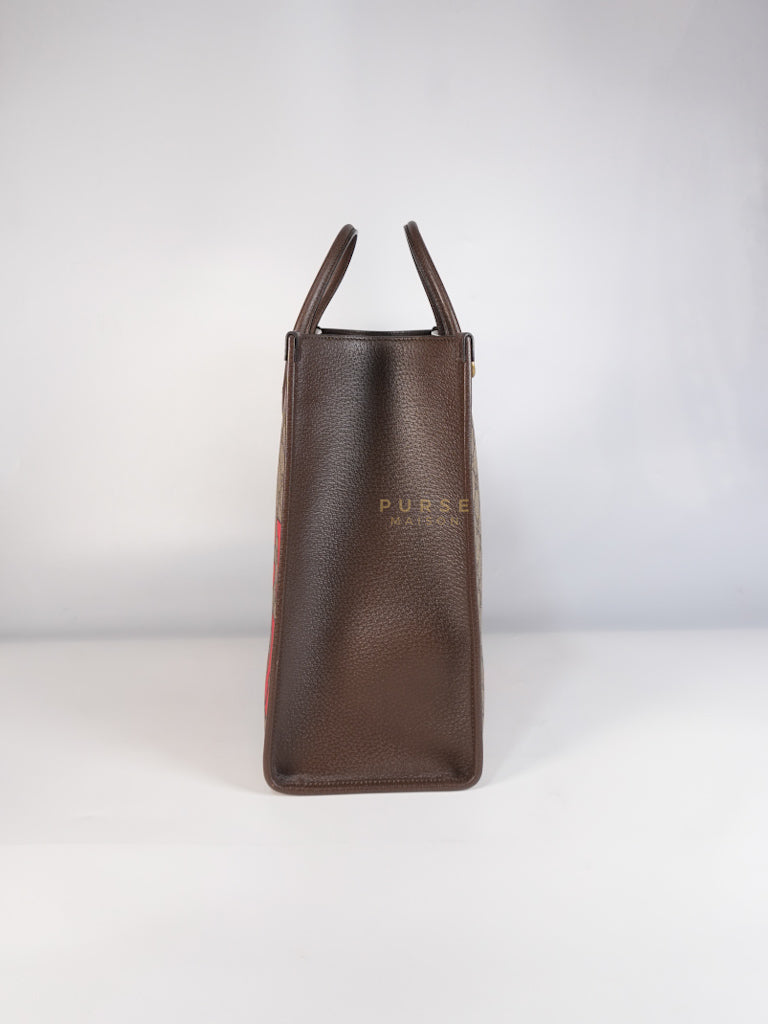 Pelle Grigio Supreme Monogram Canvas Tote Bag | Purse Maison Luxury Bags Shop