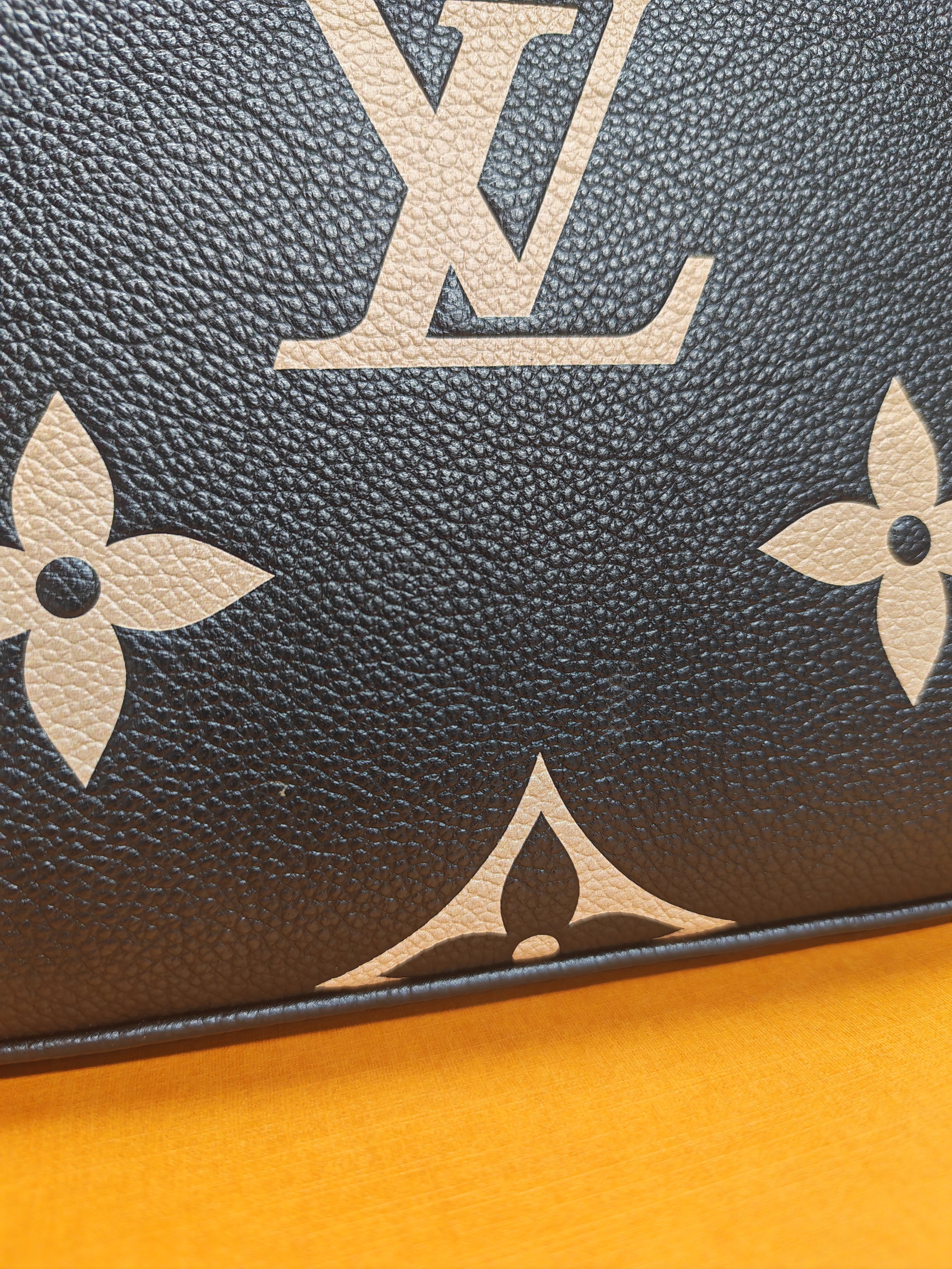 Petit Palais PM in Monogram Empreinte Bicolor Leather (Microchip) | Purse Maison Luxury Bags Shop