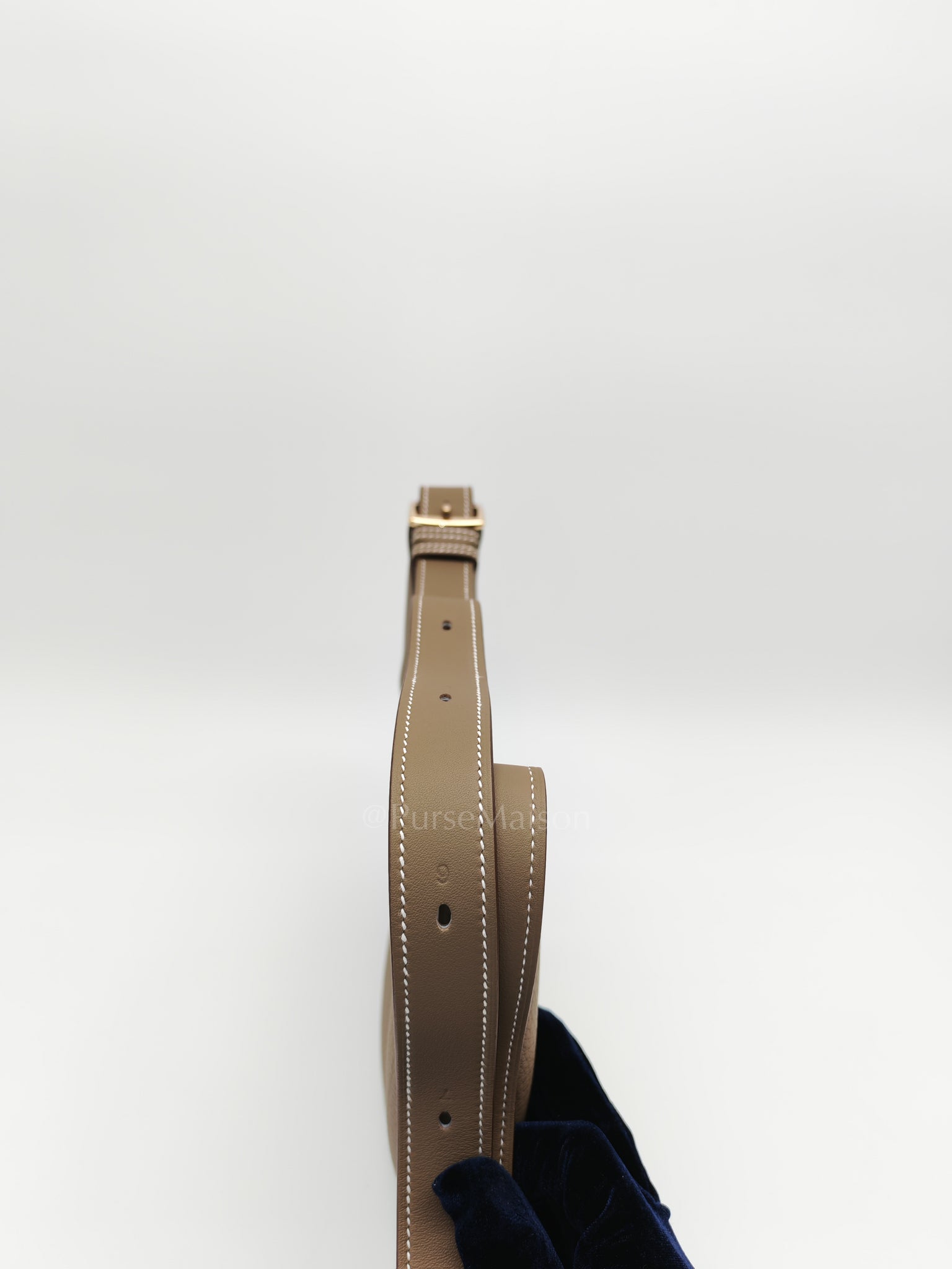 Petite Arcon Etoupe Togo and Swift Leather in Gold Hardware Stamp W (2024) | Purse Maison Luxury Bags Shop