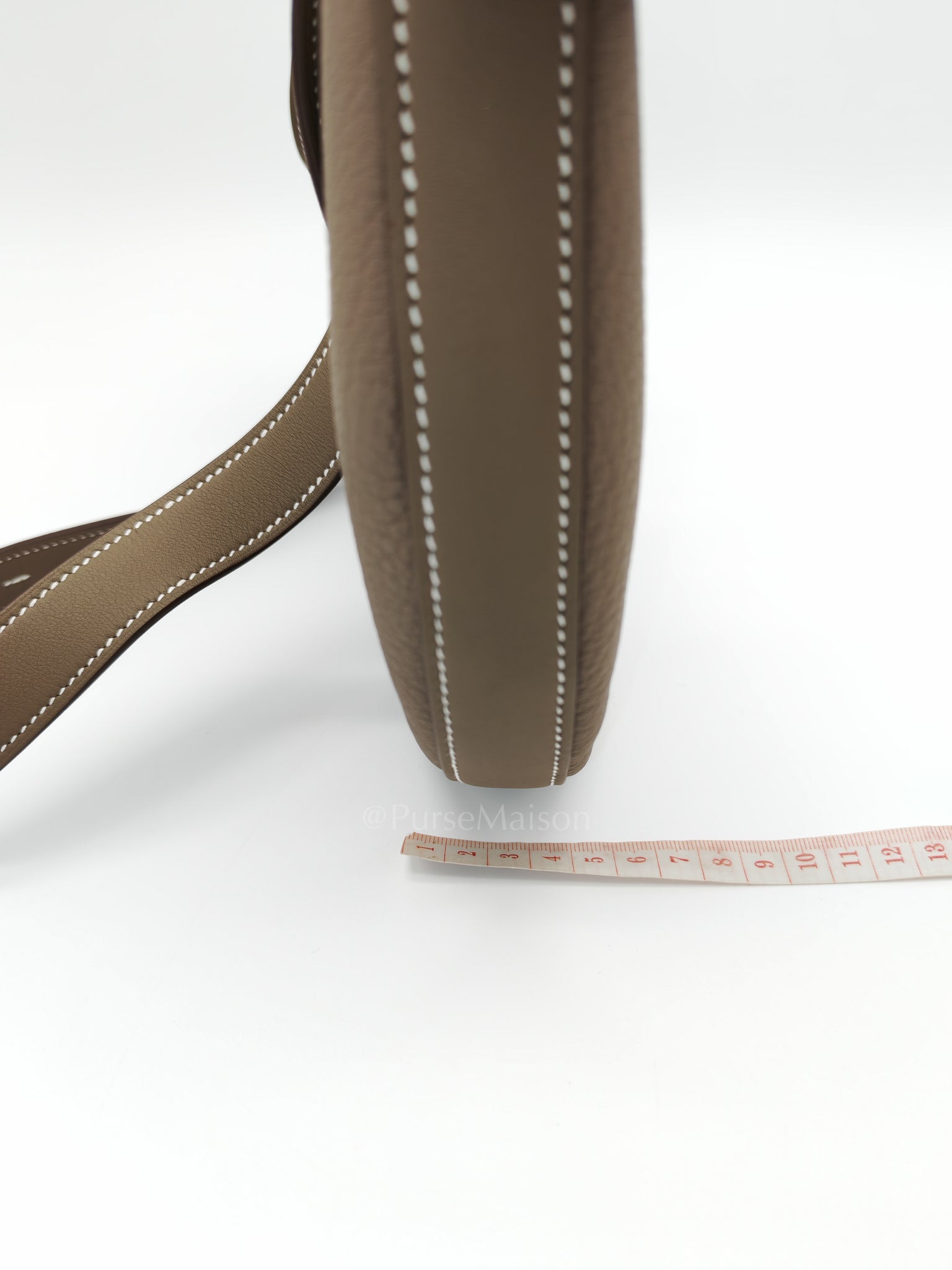 Petite Arcon Etoupe Togo and Swift Leather in Gold Hardware Stamp W (2024) | Purse Maison Luxury Bags Shop