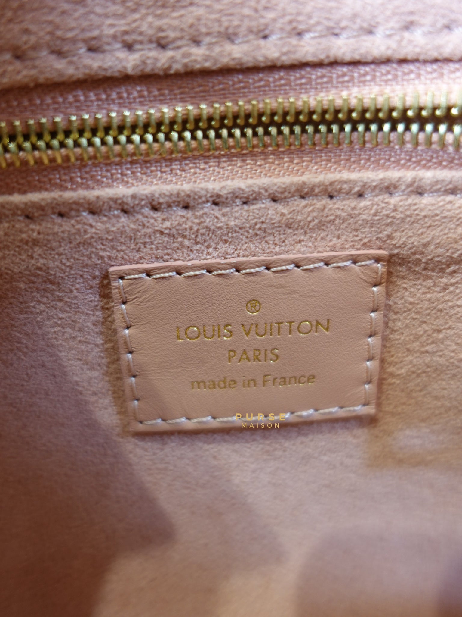 Petite Malle Souple Pink in Monogram Canvas (Date Code: TR3230 ) | Purse Maison Luxury Bags Shop