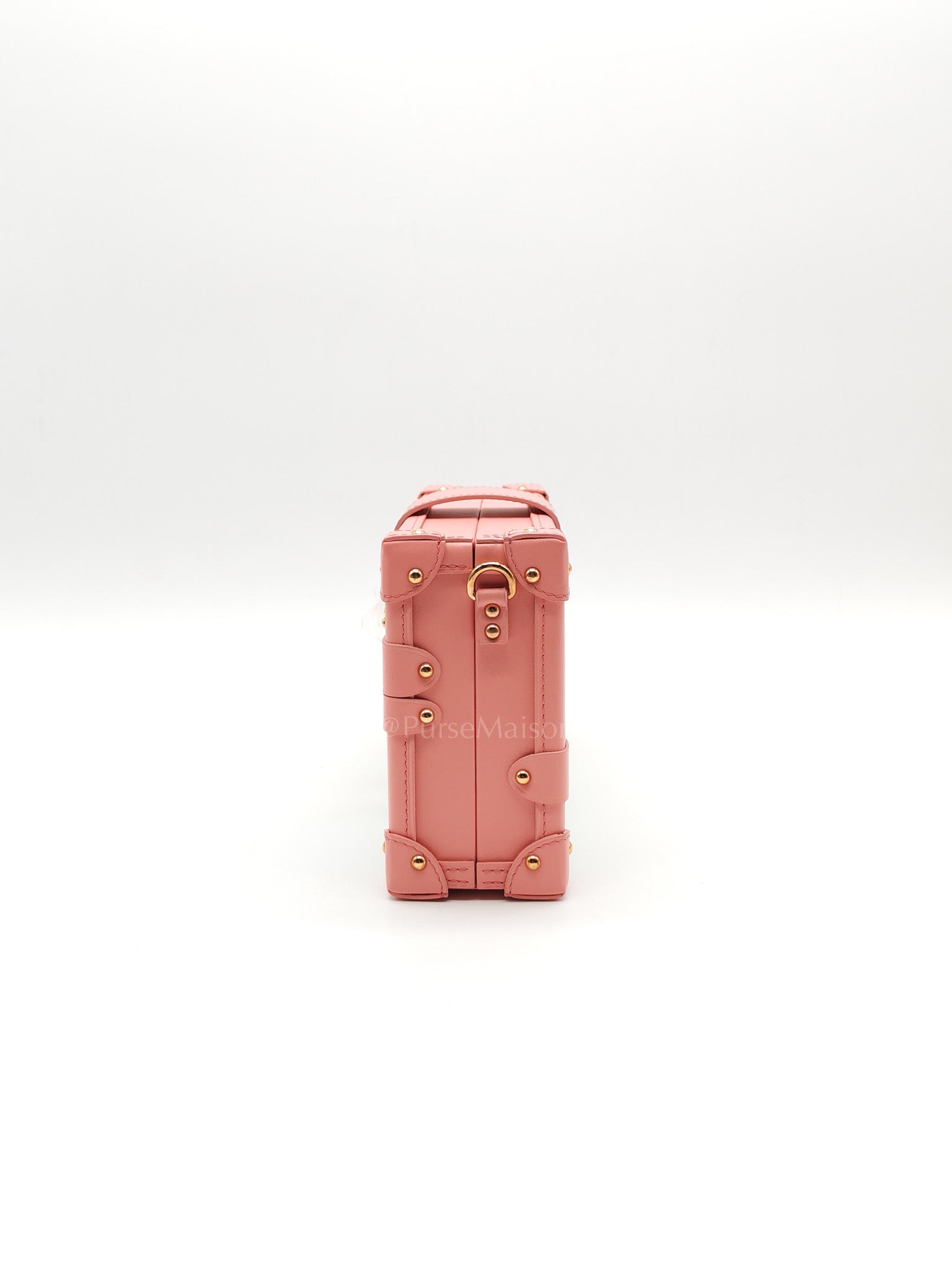 Petite Mallee Shoulder Bag in Pink Since 1854 Jacquard Clutch Rose Gold Hardware (Microchip) | Purse Maison Luxury Bags Shop
