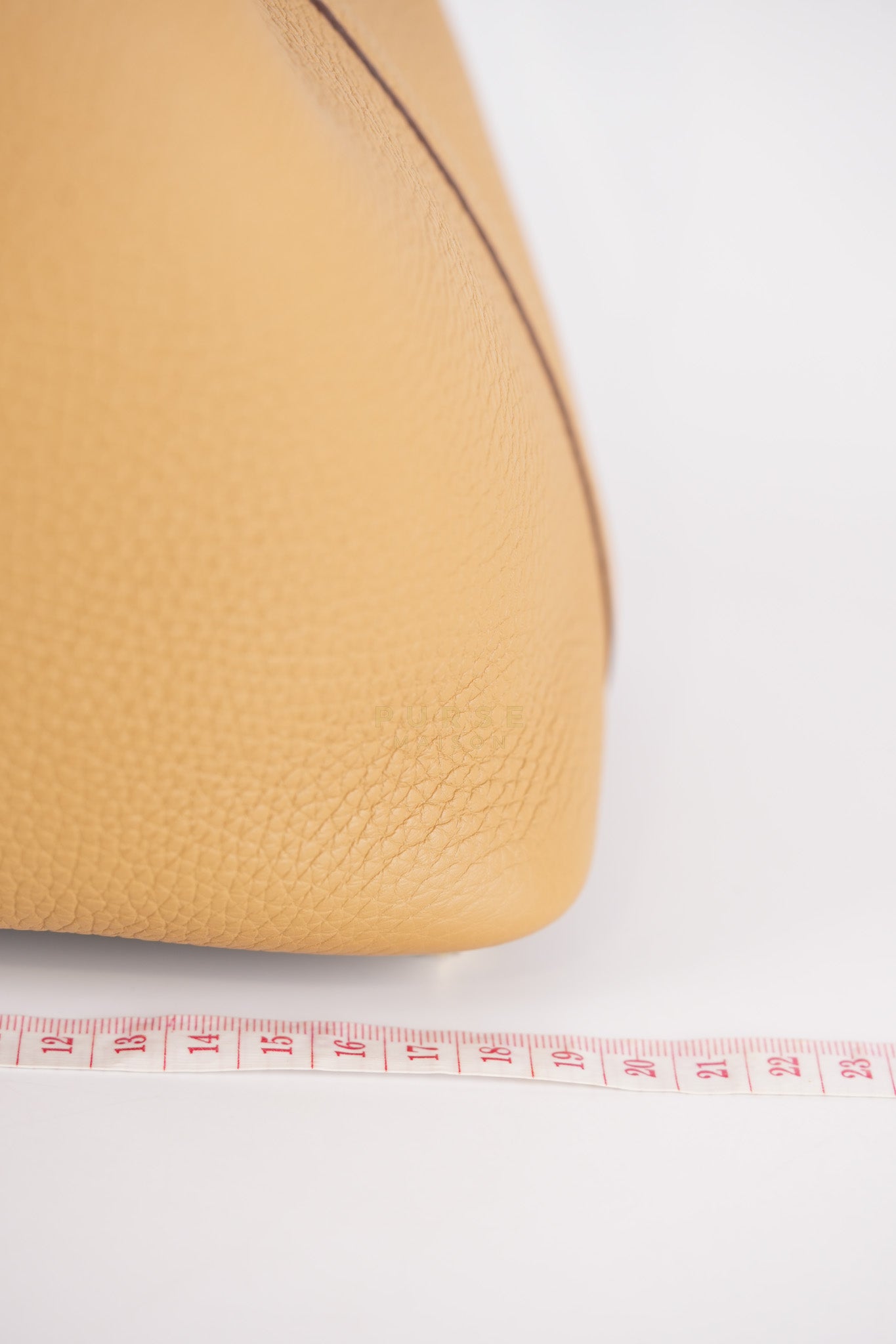 Picotin 18 Biscuit in Clemence Taurillon Leather and Gold Hardware Stamp K (2025) | Purse Maison Luxury Bags Shop