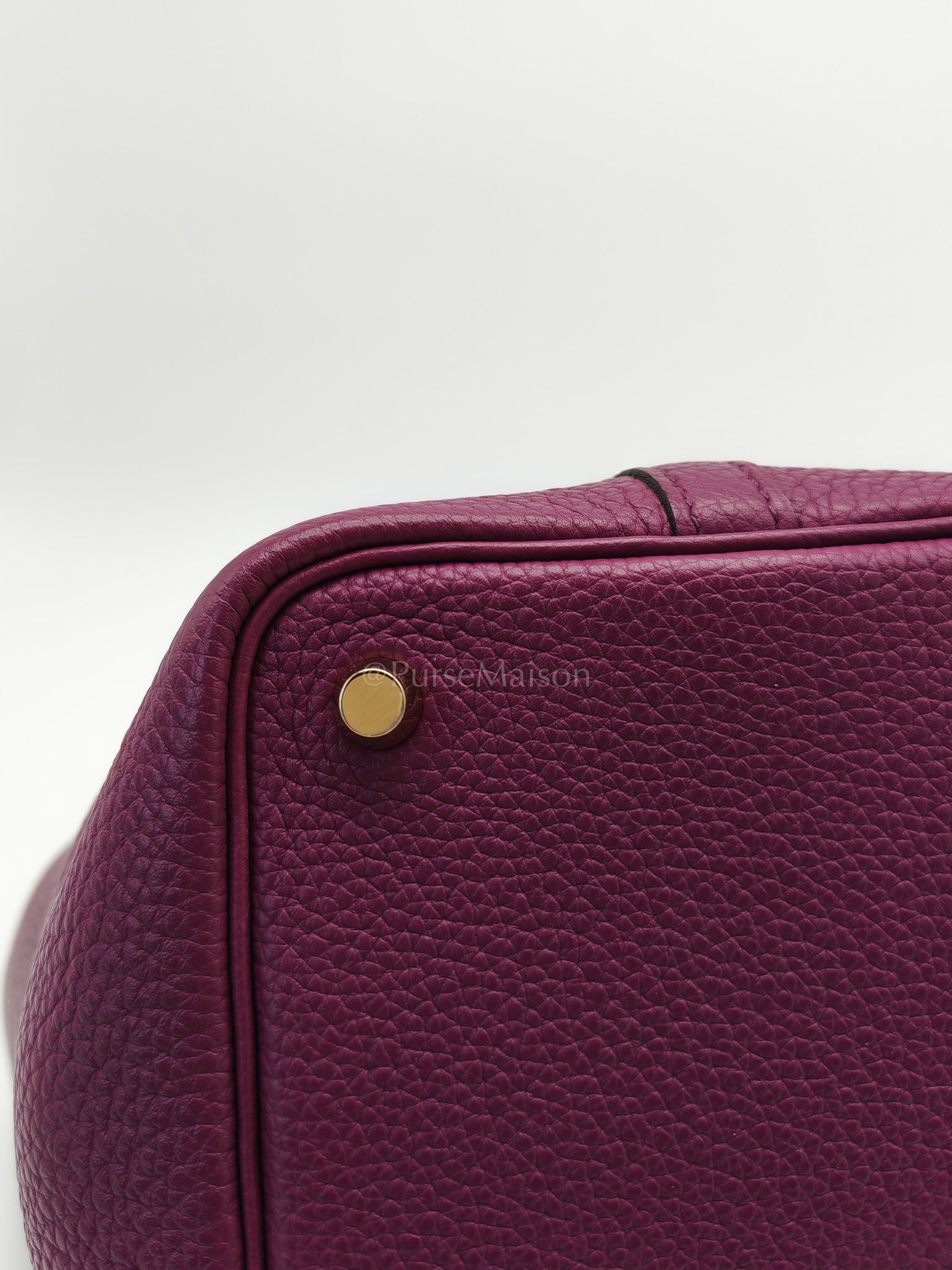 Picotin 18 in Anemone Taurillon Maurice Leather Gold Hardware Stamp D(2019) | Purse Maison Luxury Bags Shop