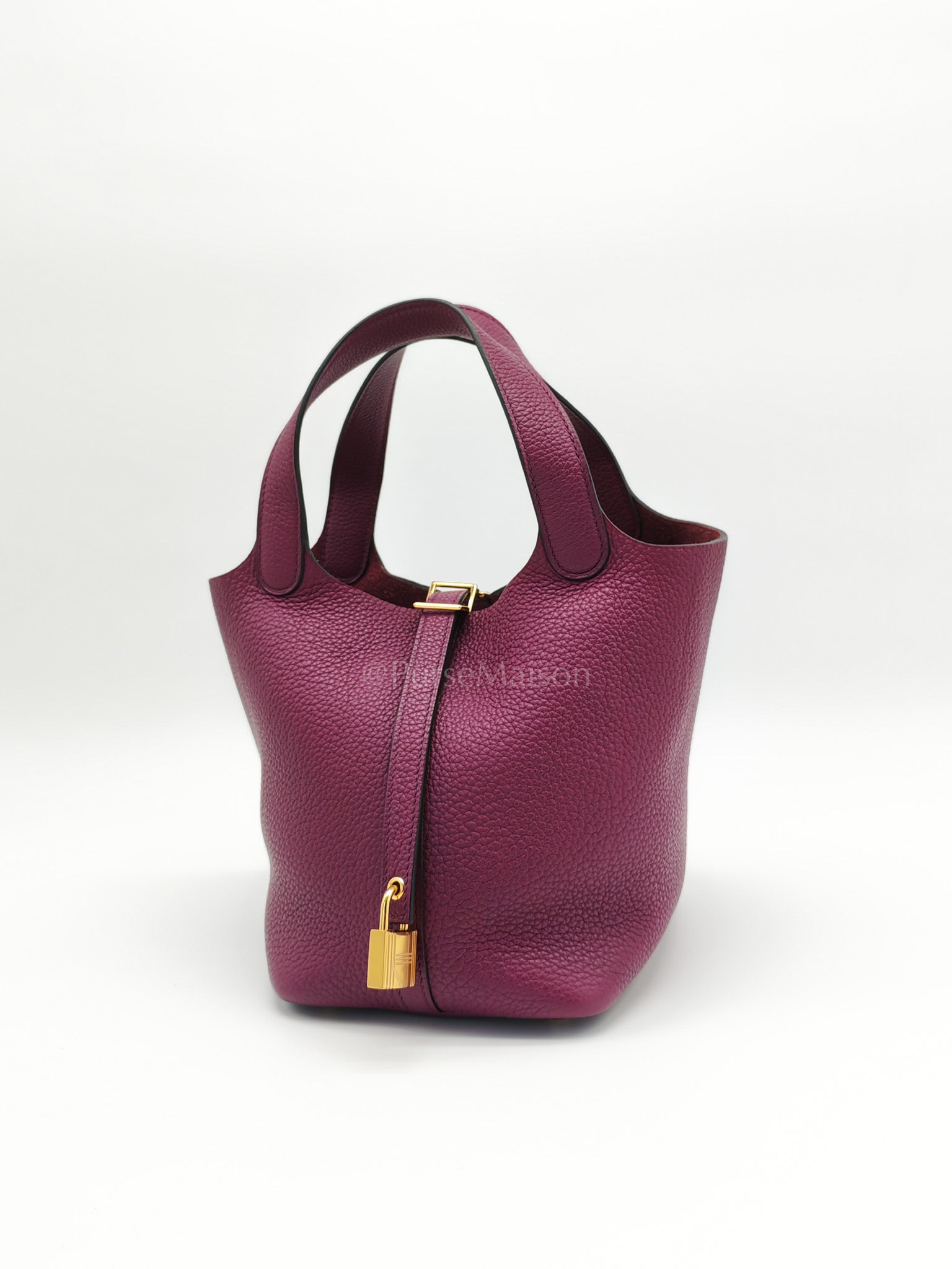 Picotin 18 in Anemone Taurillon Maurice Leather Gold Hardware Stamp D(2019) | Purse Maison Luxury Bags Shop