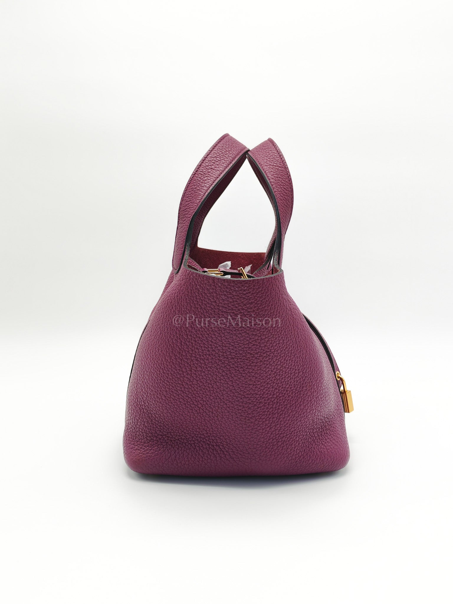 Picotin 18 in Anemone Taurillon Maurice Leather Gold Hardware Stamp D(2019) | Purse Maison Luxury Bags Shop